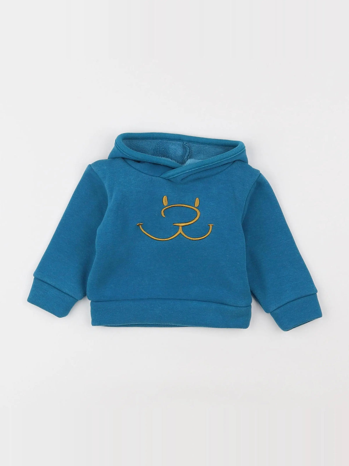 Noukie's - sweat bleu - 3 mois