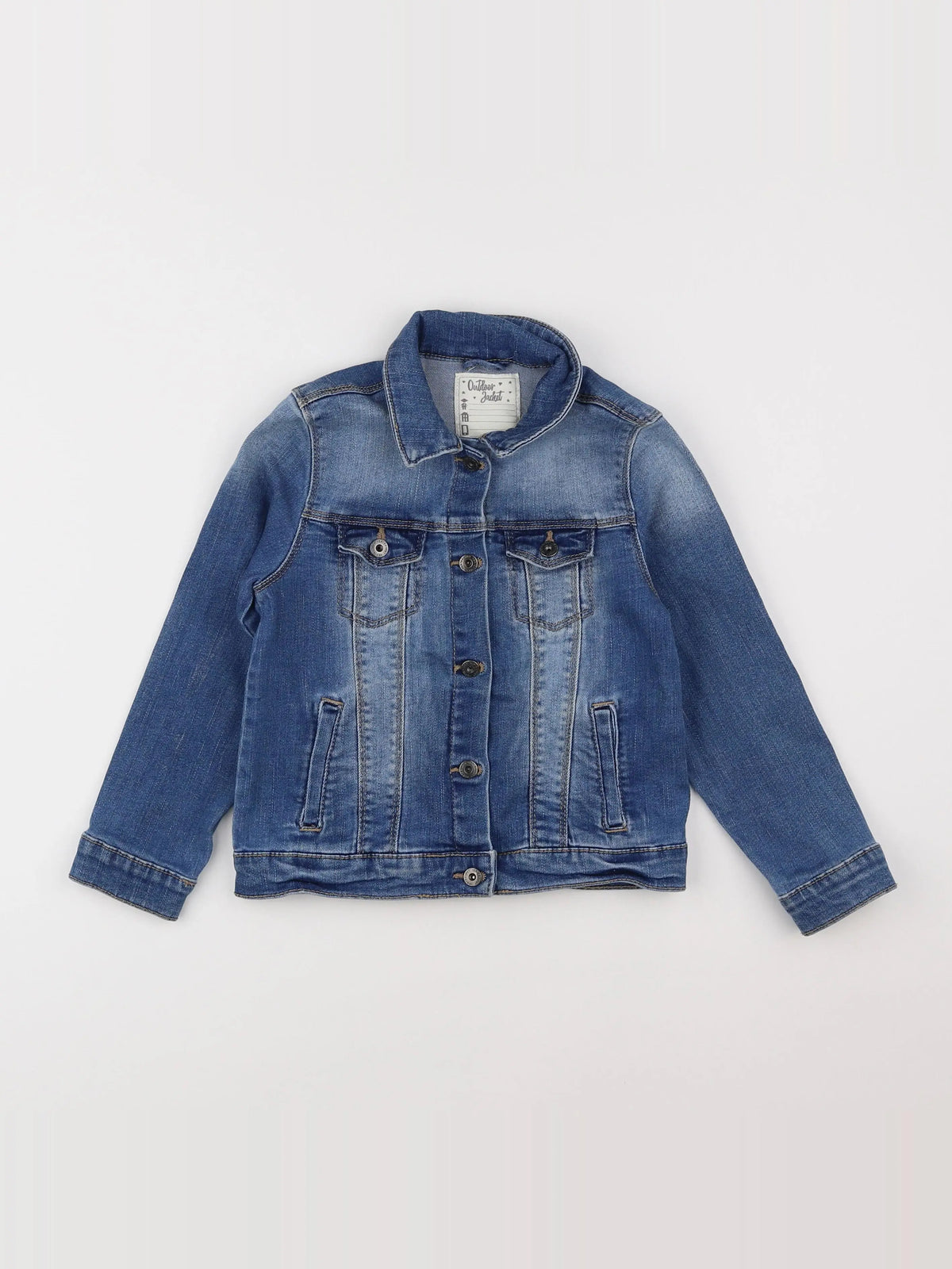 Vertbaudet - veste bleu - 6 ans