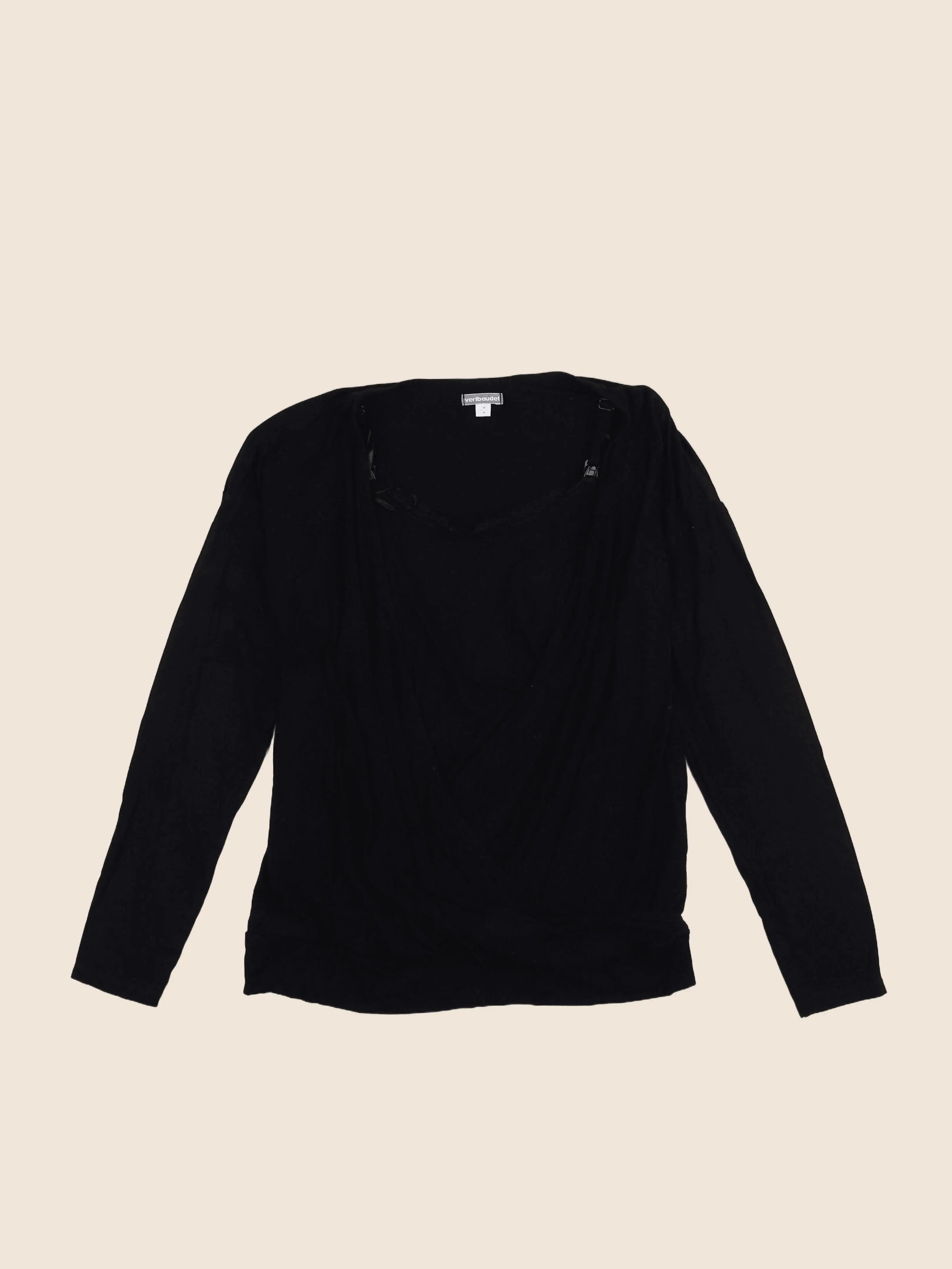 Vertbaudet - tee-shirt grossesse noir - 34 à 36