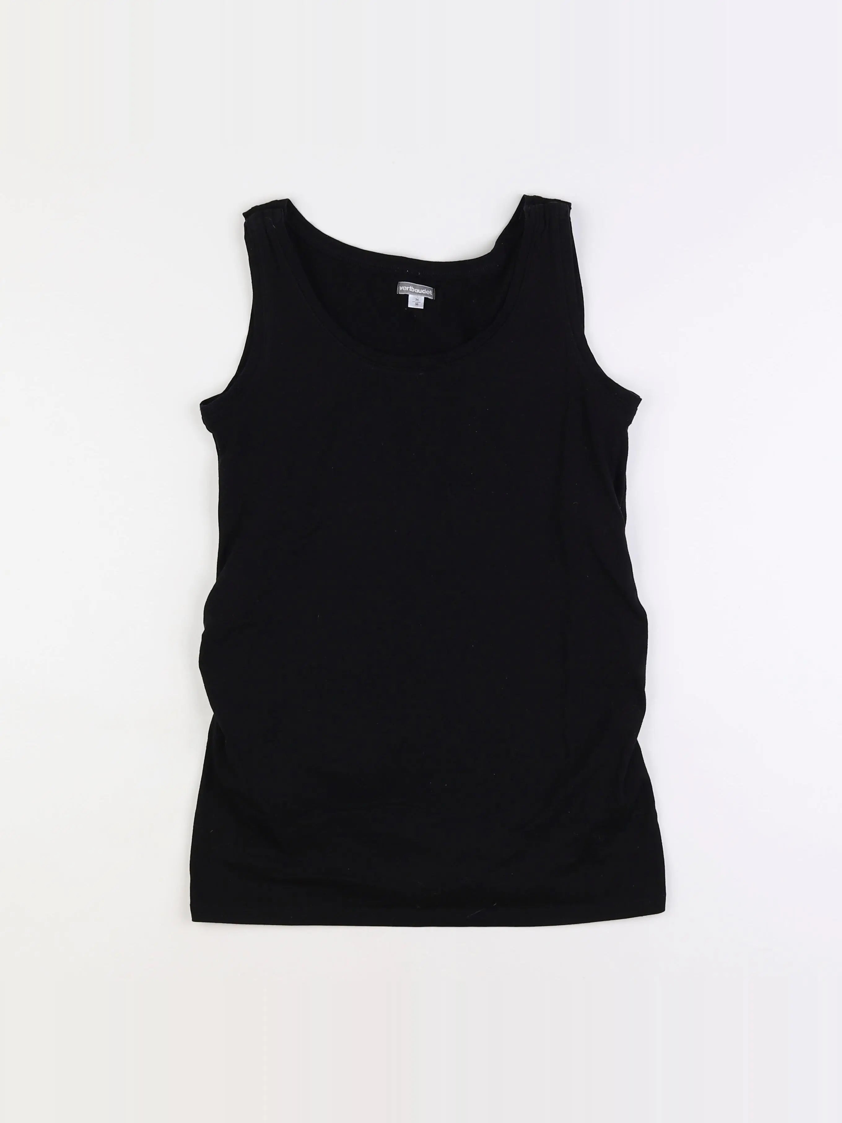 Vertbaudet - tee-shirt grossesse noir - 34 à 36