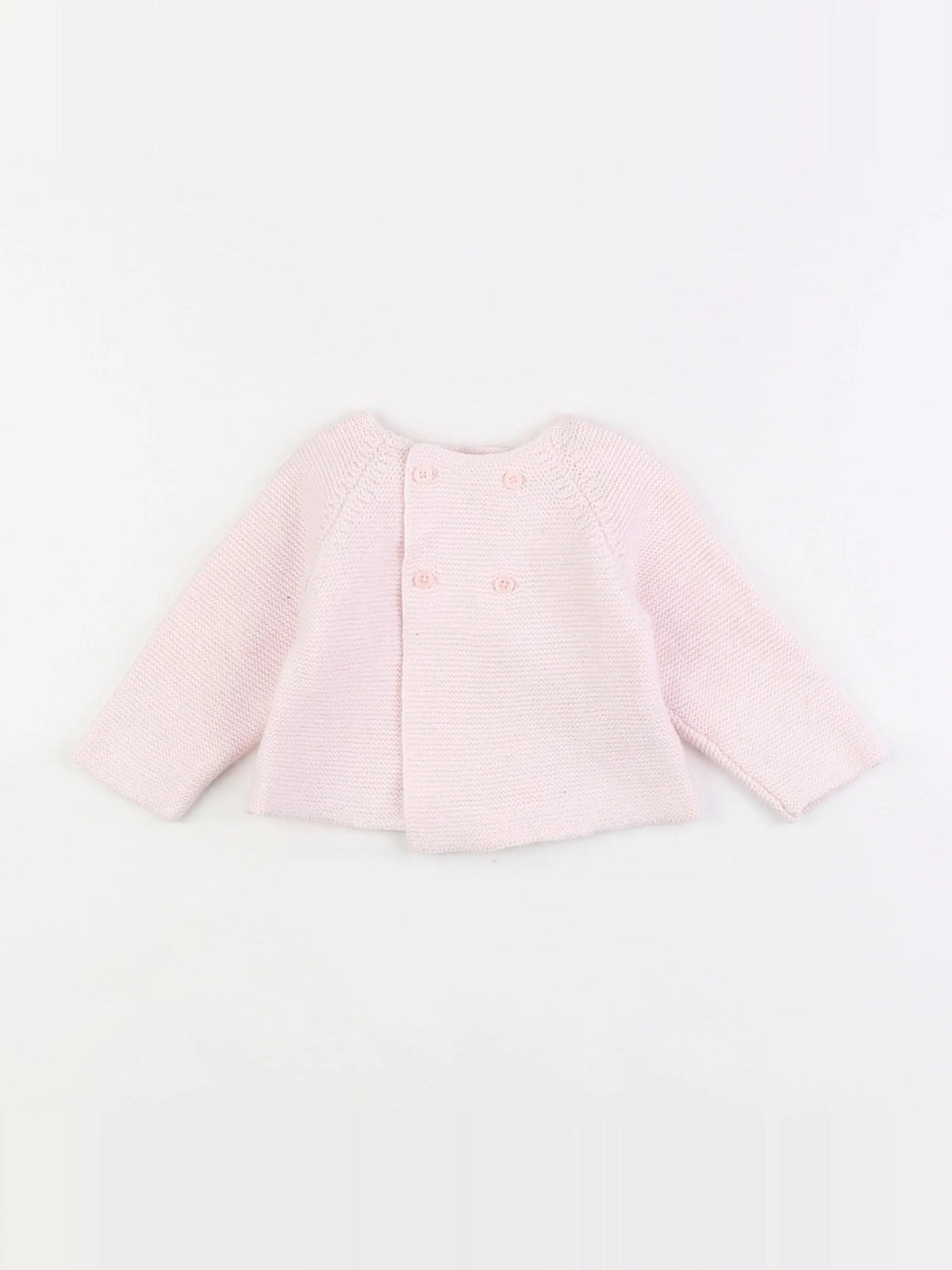 Boutchou - gilet rose - 6 mois