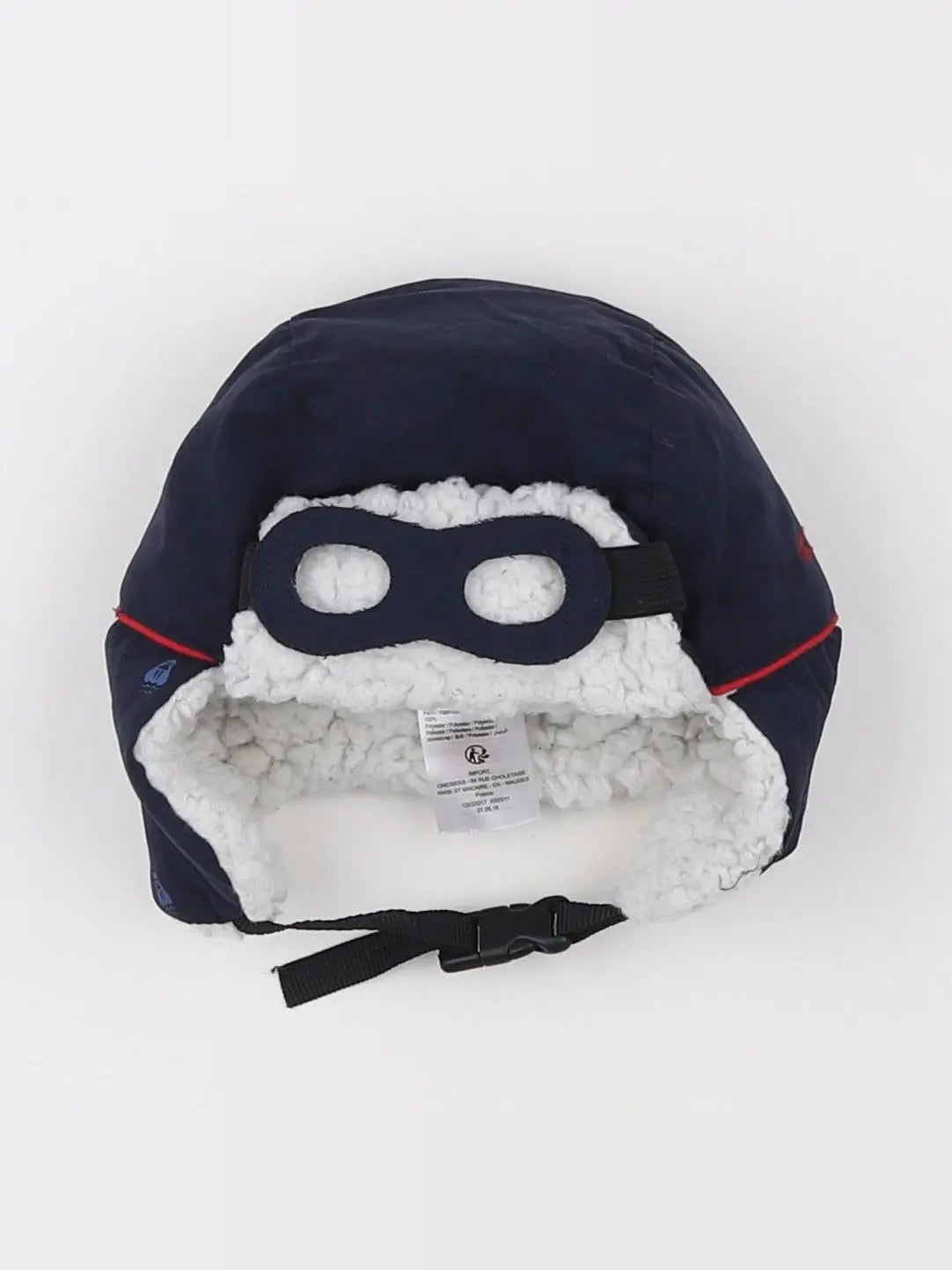 IKKS - bonnet bleu - 12/18 mois