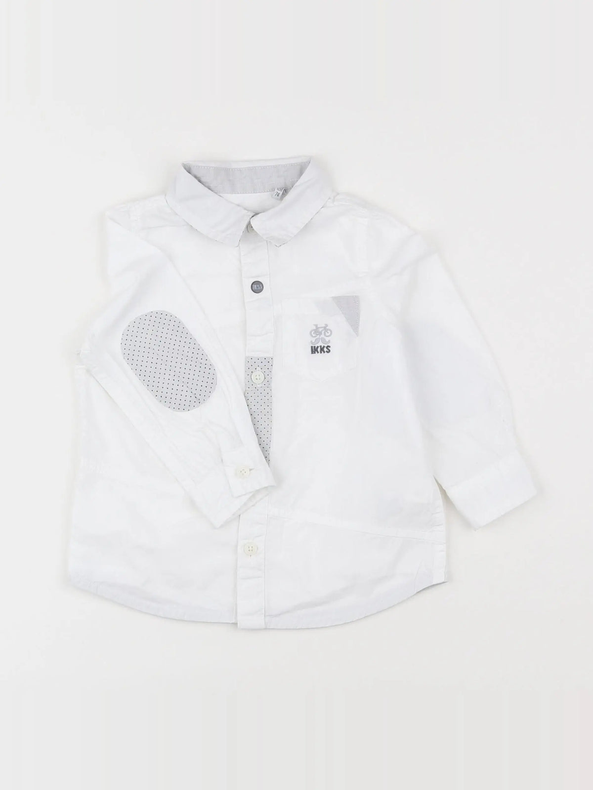 IKKS - chemise blanc - 12 mois