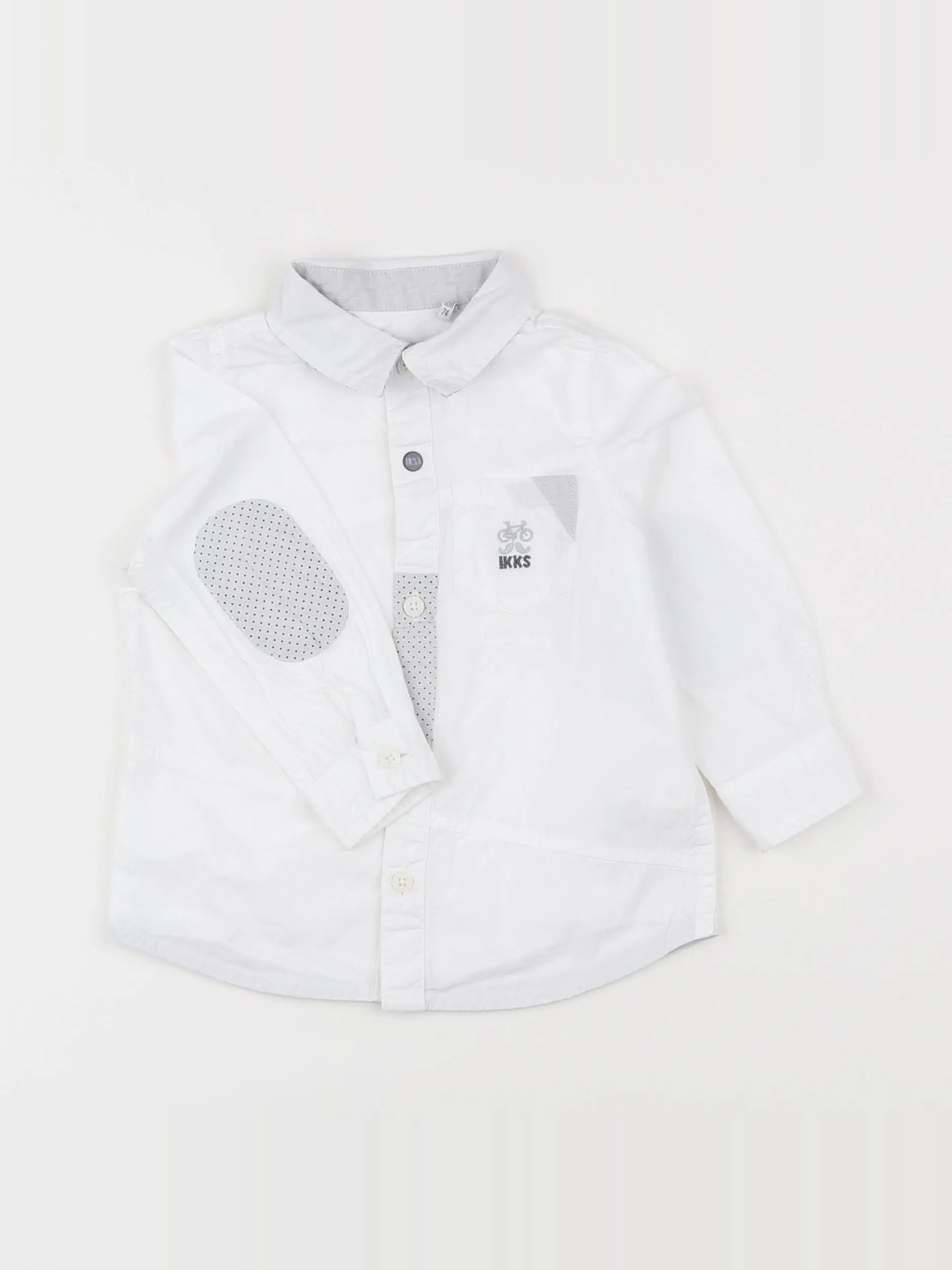IKKS - chemise blanc - 12 mois