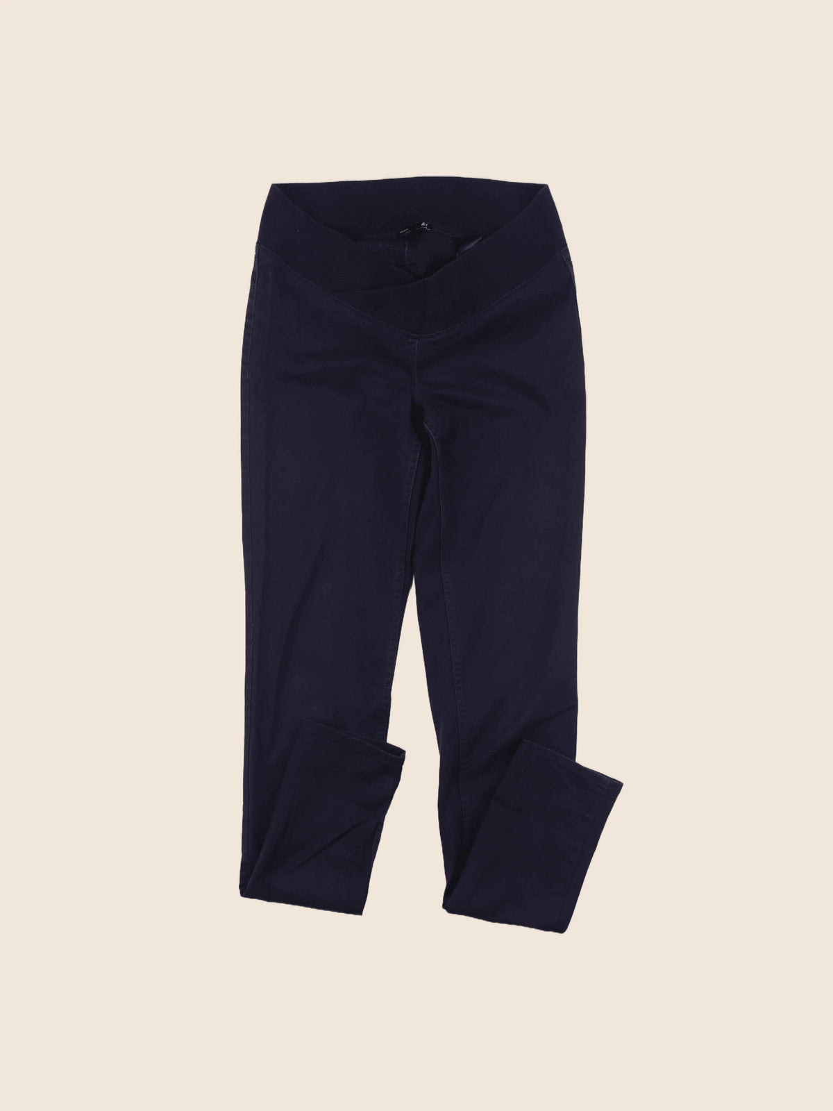 H&M - pantalon grossesse bleu - 38