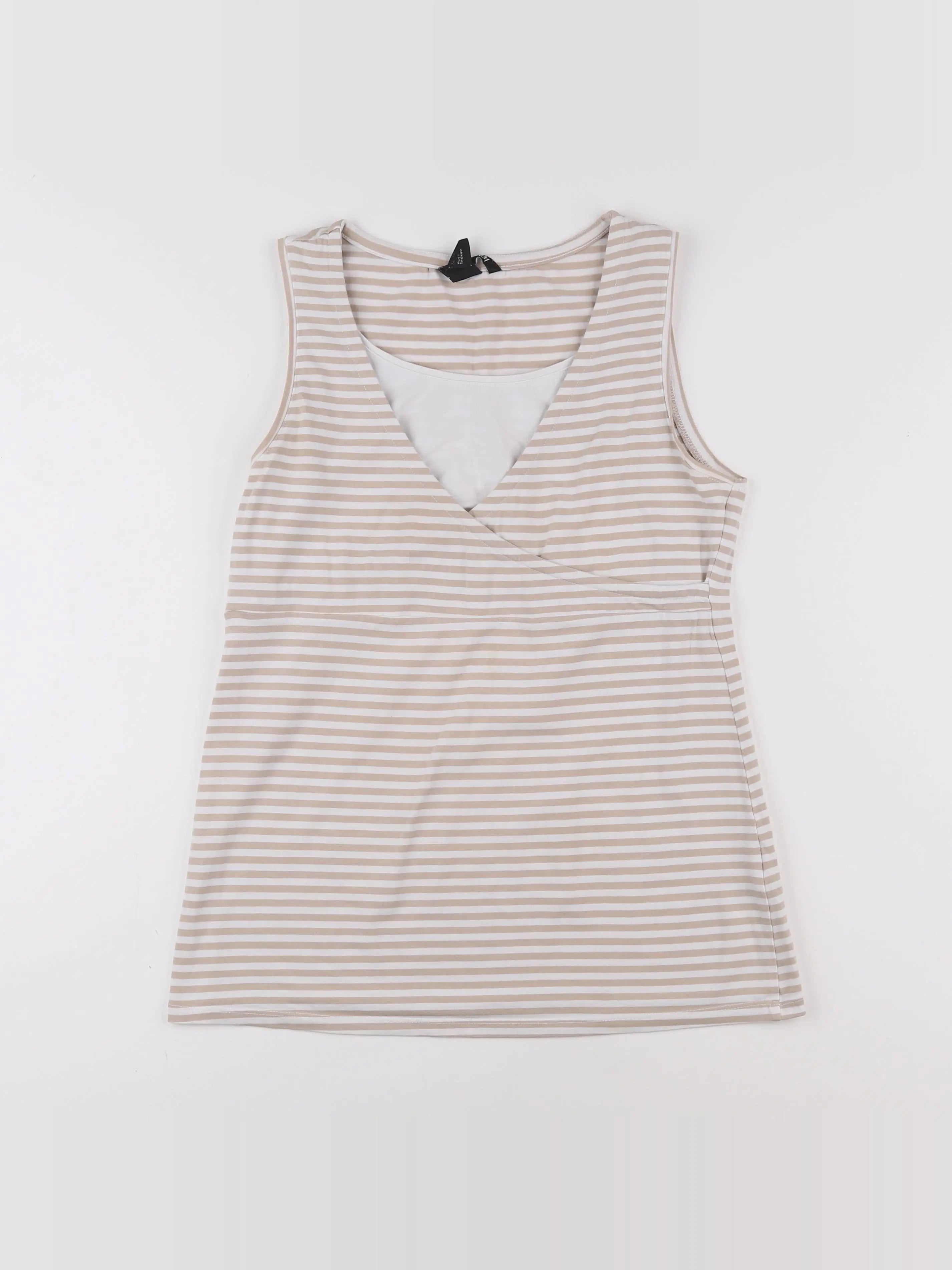 H&M - débardeur grossesse beige - 38