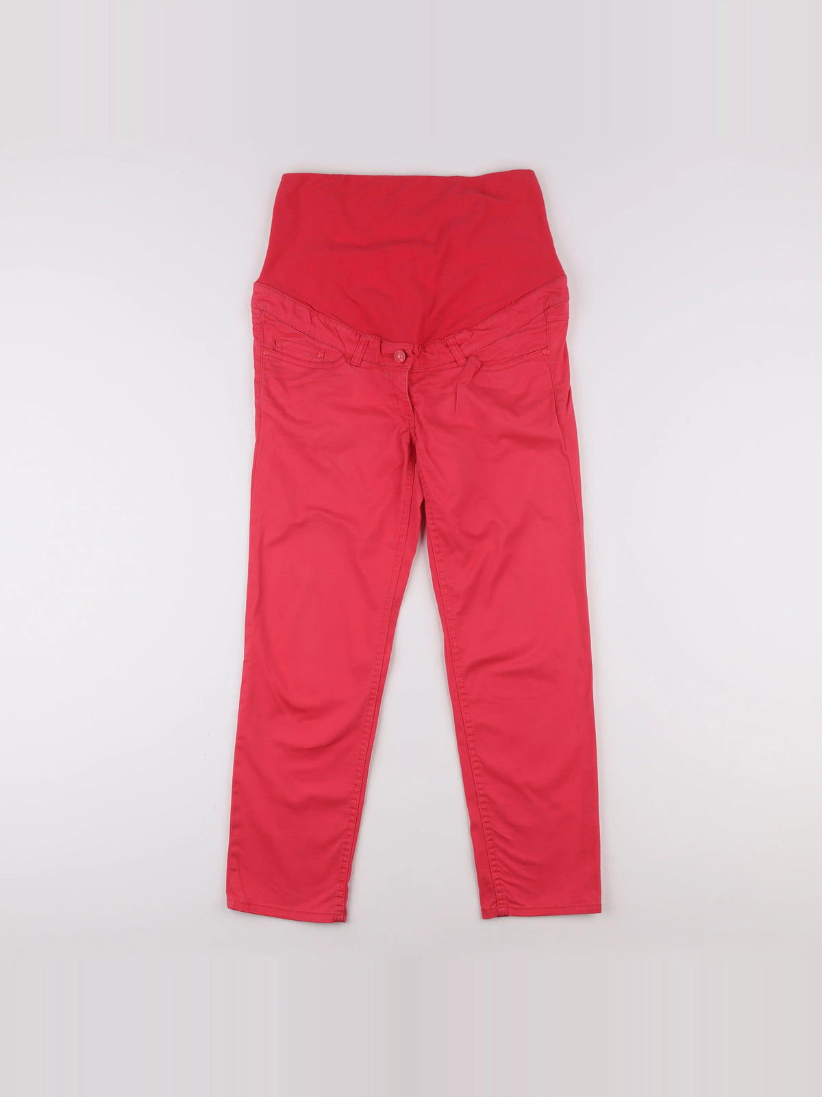 H&M - pantalon grossesse rose - 36