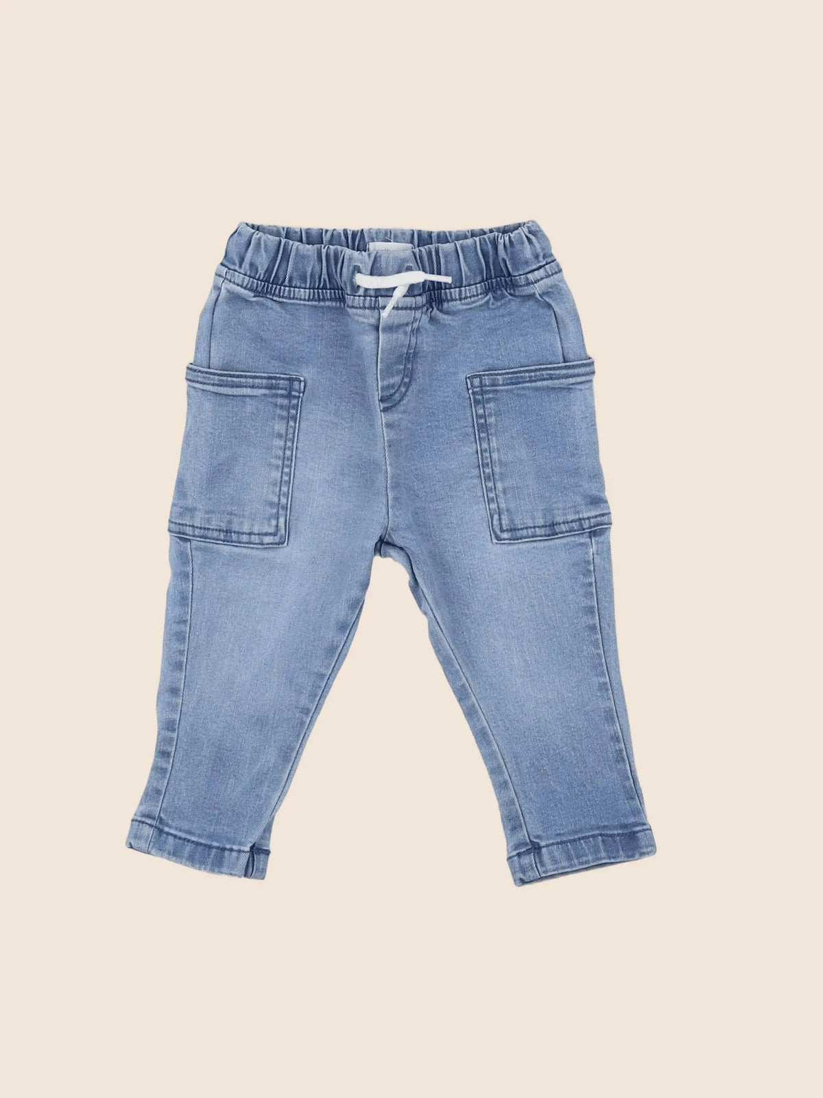 Vertbaudet - jean bleu - 9 mois