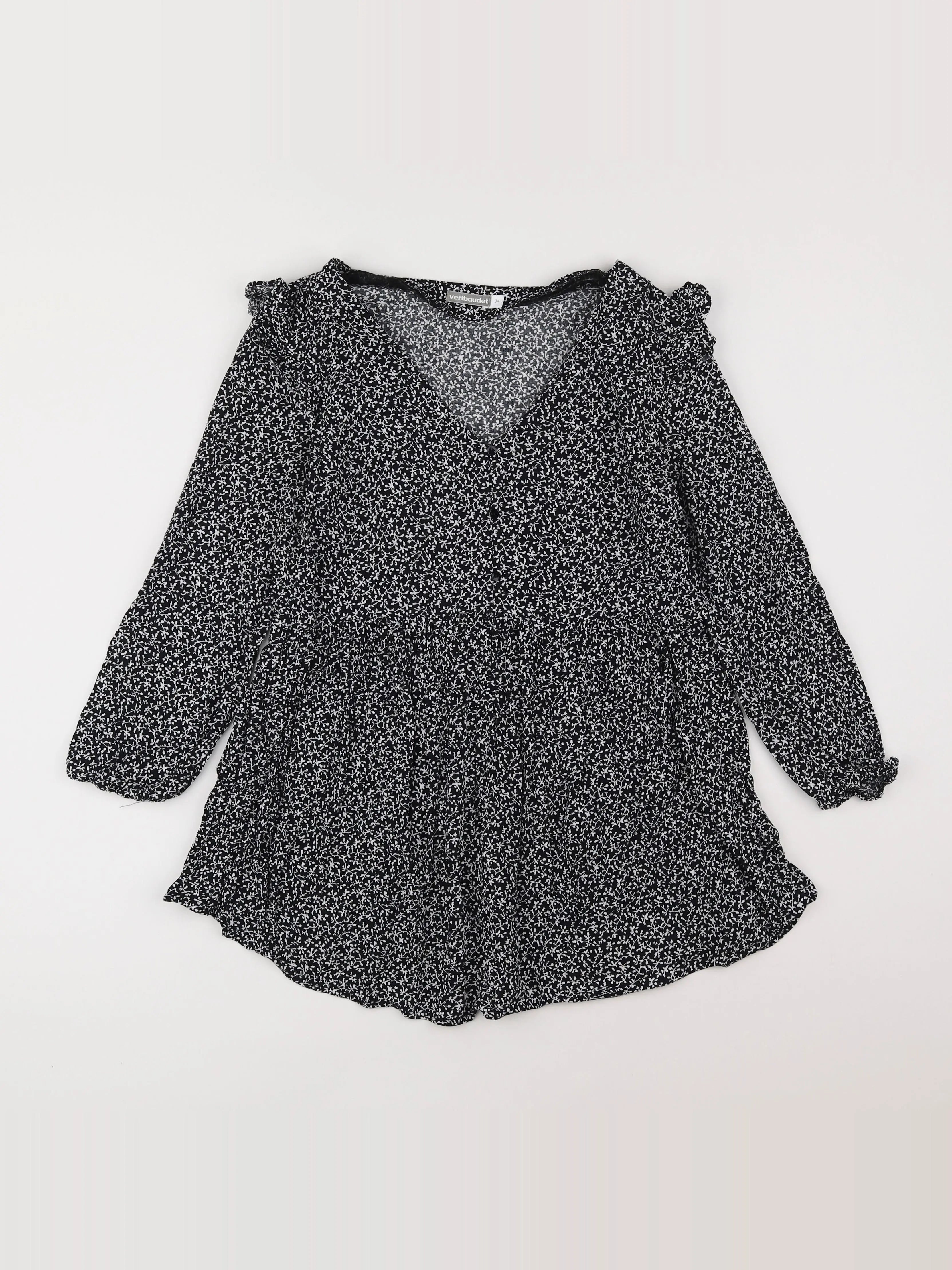 Vertbaudet - blouse grossesse noir - 34