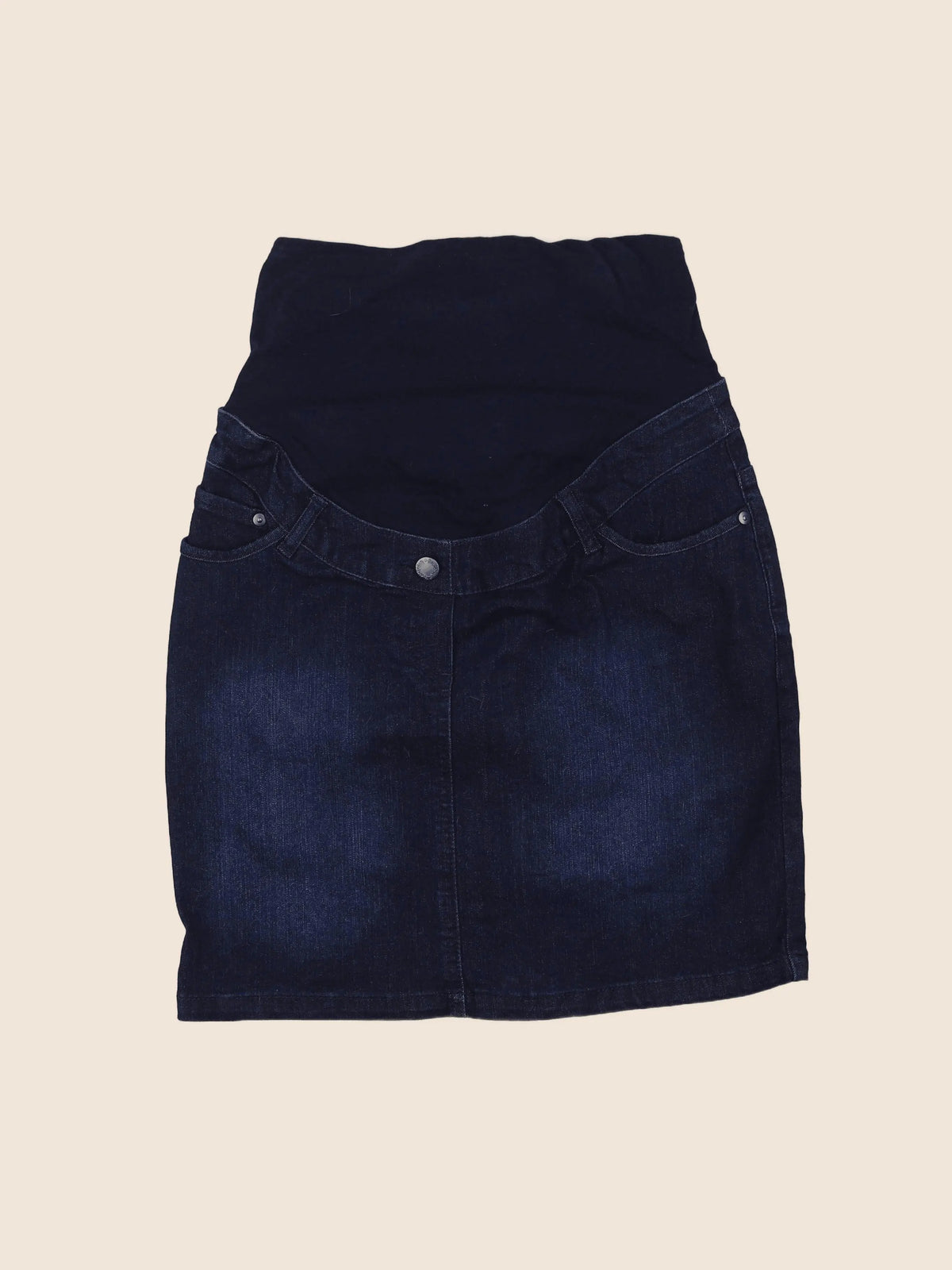 Vertbaudet - jupe grossesse bleu - 34