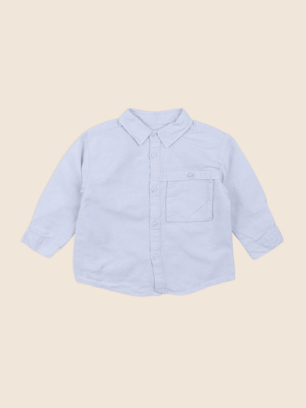 Zara - chemise bleu - 12/18 mois