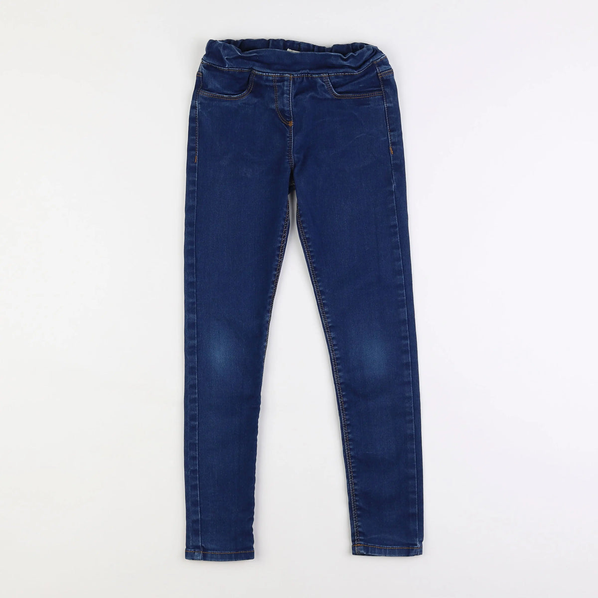 Vertbaudet - jegging bleu - 9 ans