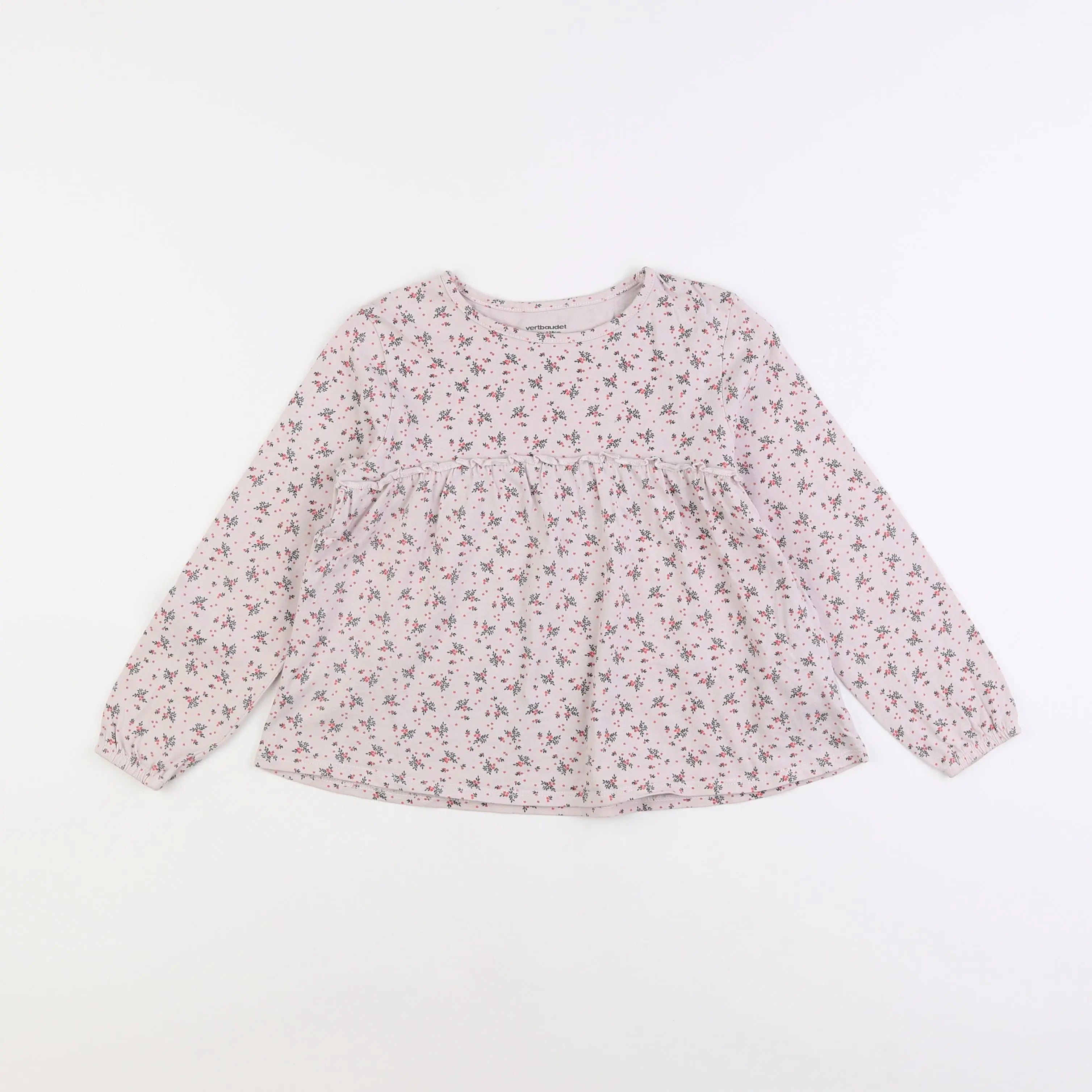 Vertbaudet - tee-shirt rose - 8 ans
