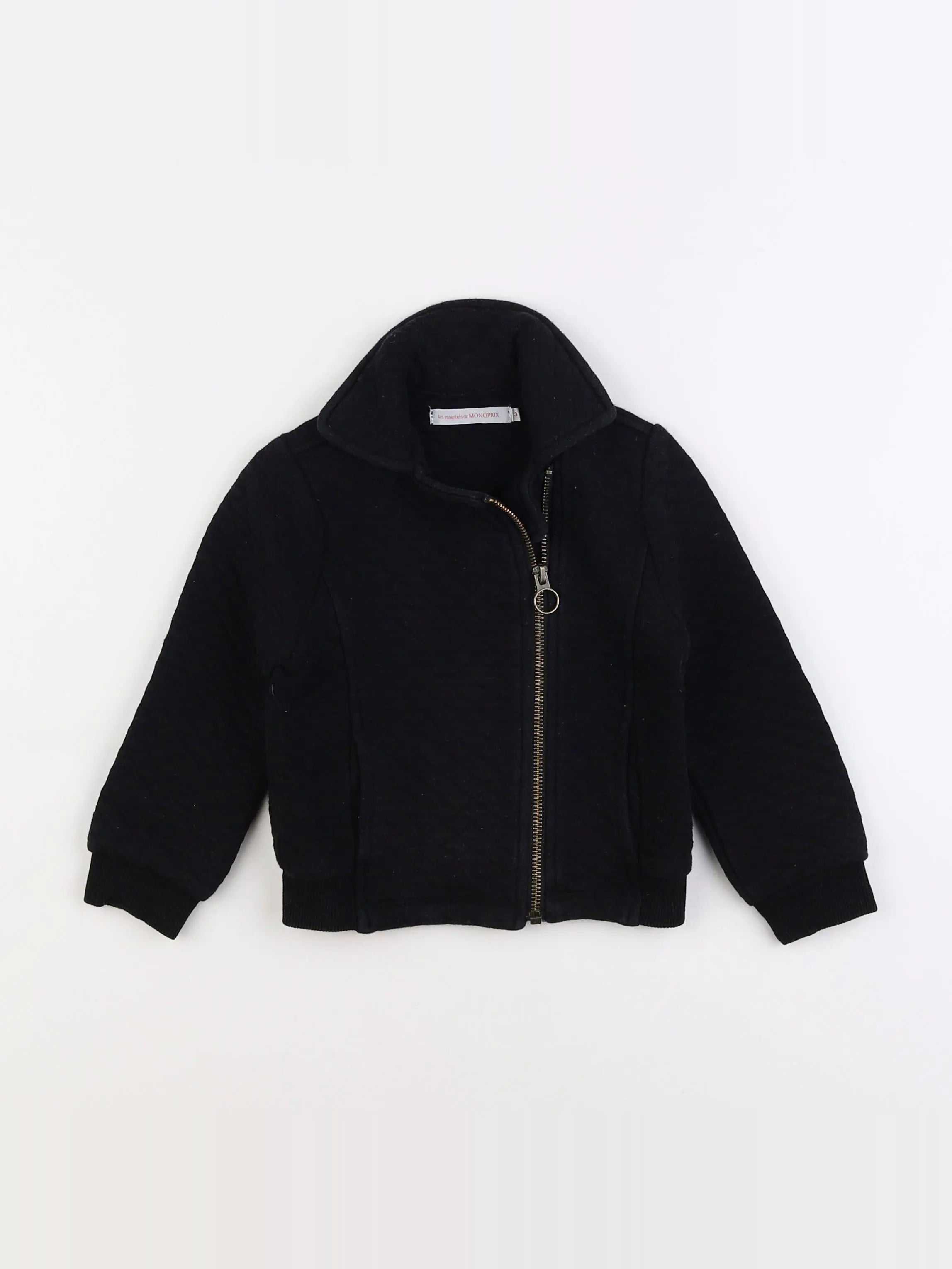 Monoprix - veste noir - 3 ans