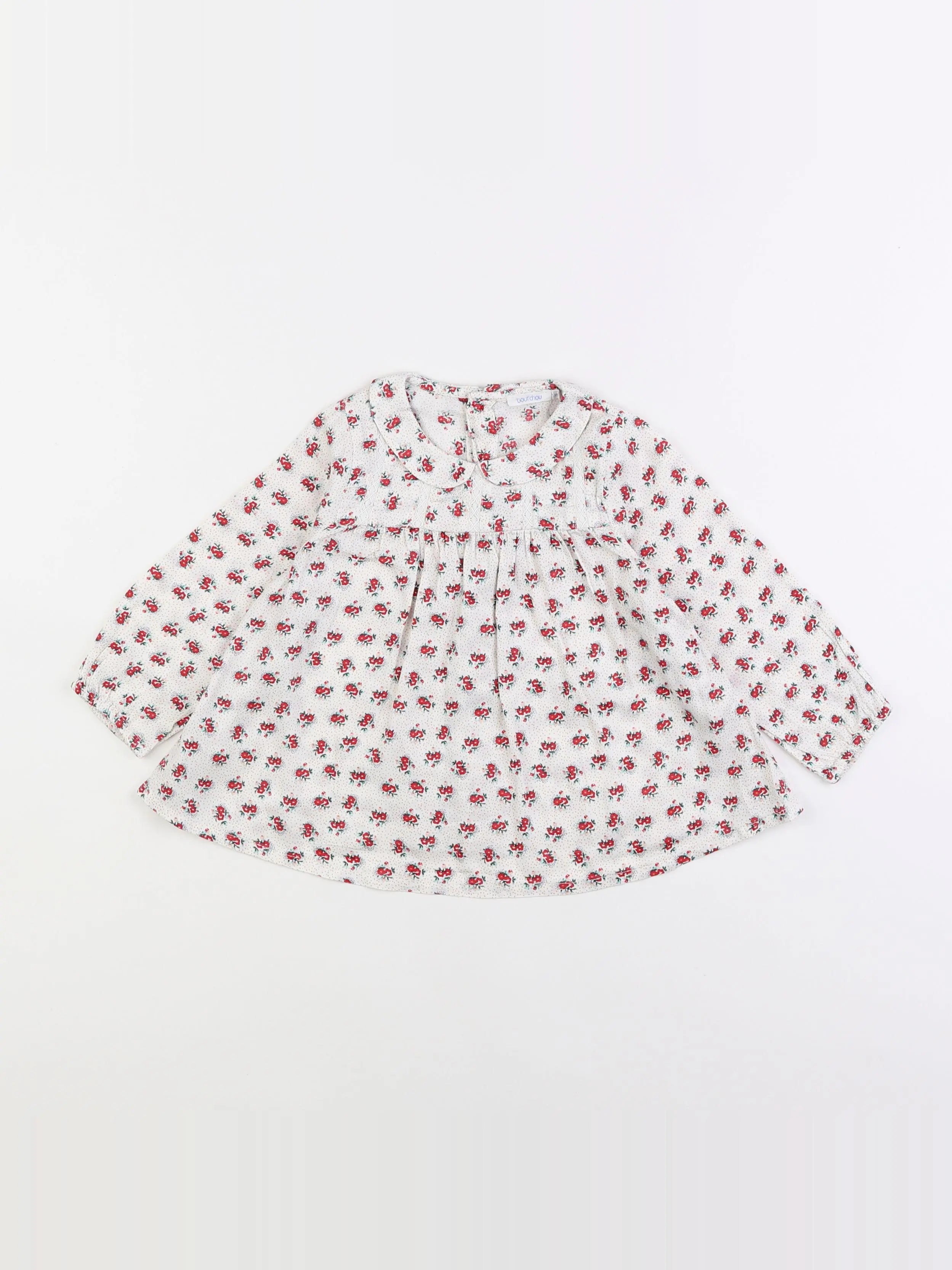 Boutchou - blouse blanc - 18 mois