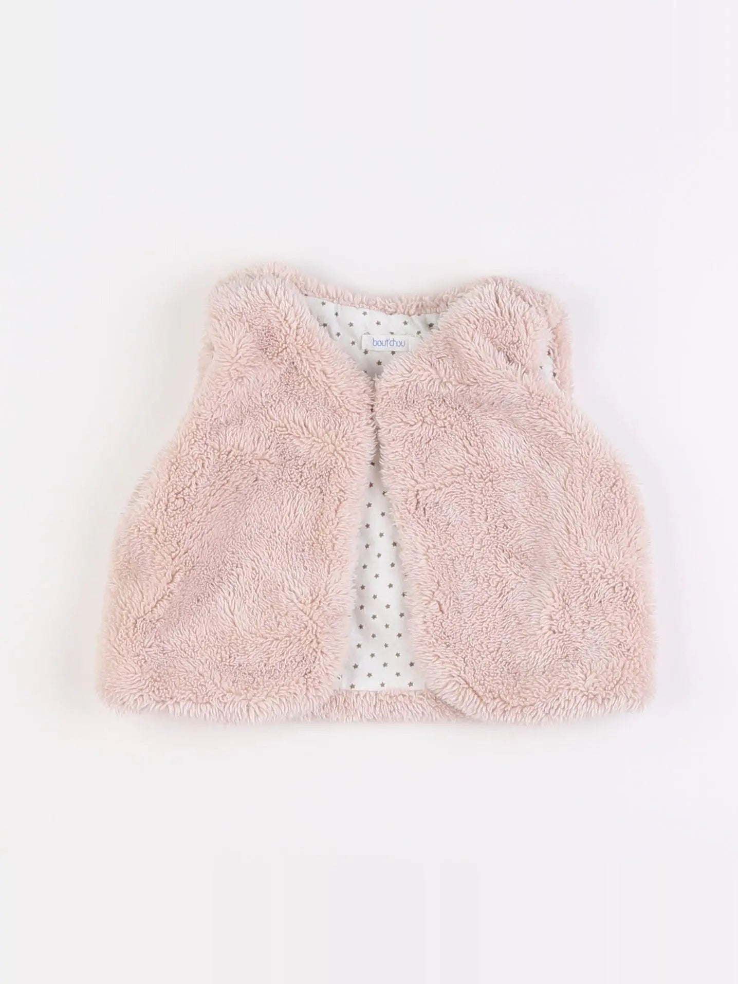 Boutchou - gilet rose - 6 mois