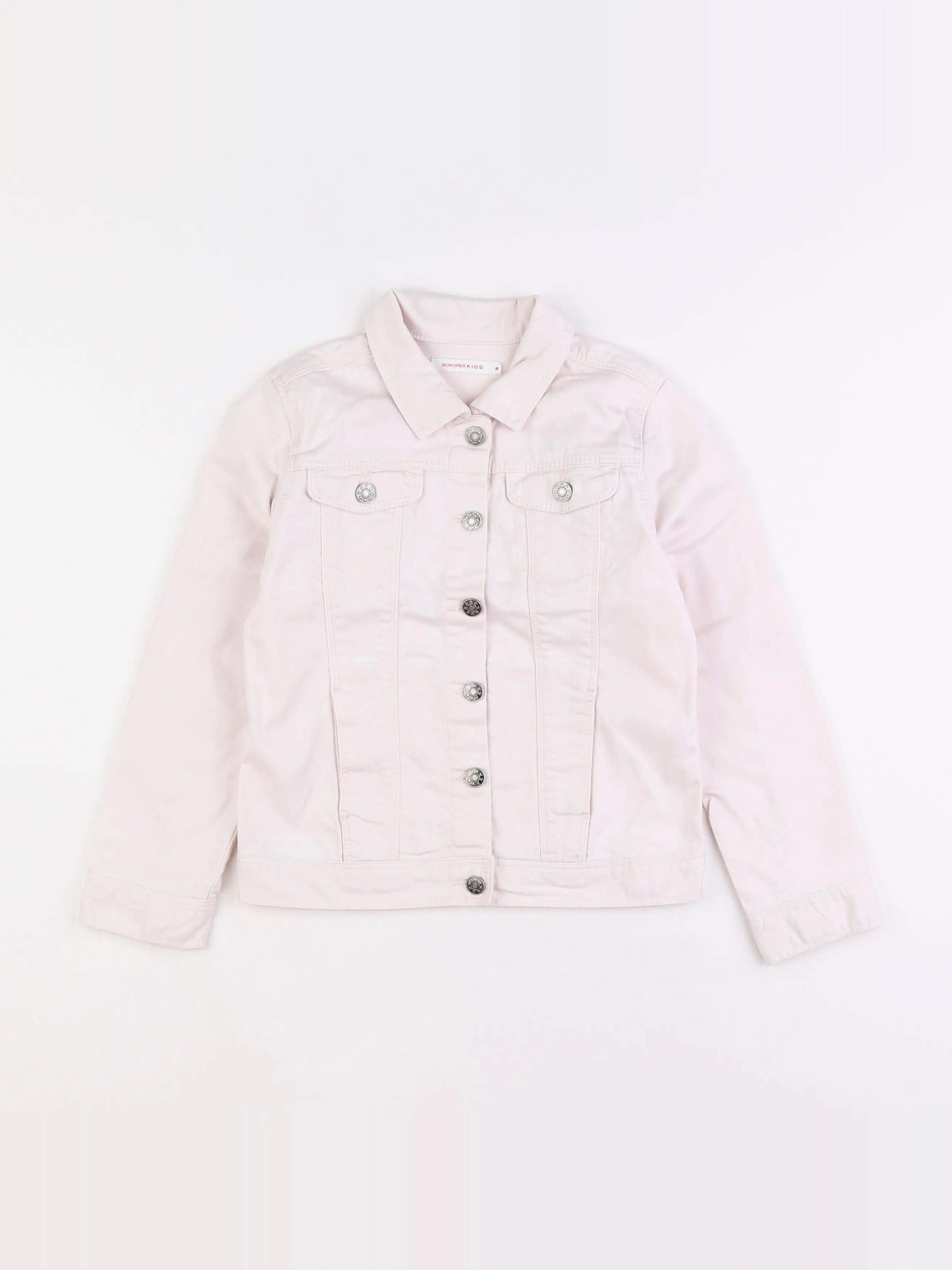 Monoprix - veste rose - 8 ans