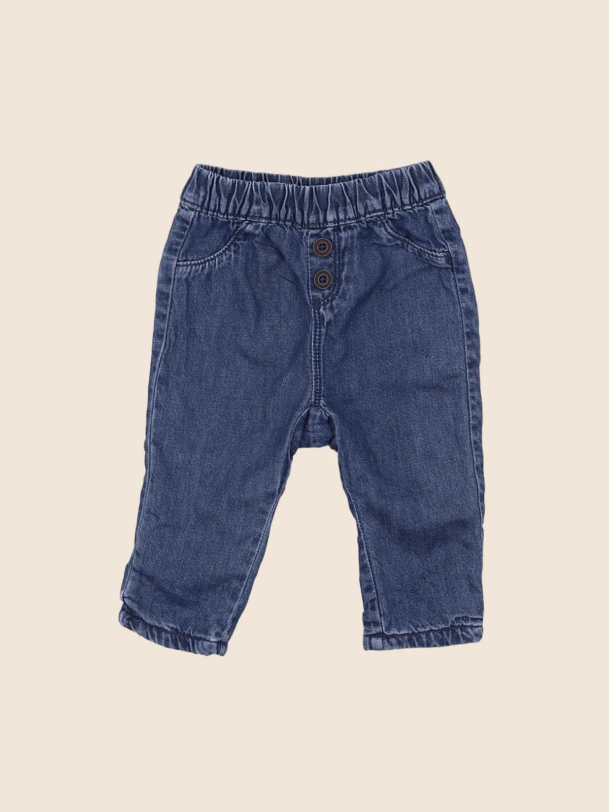 Tape à l'oeil - pantalon bleu - 6 mois