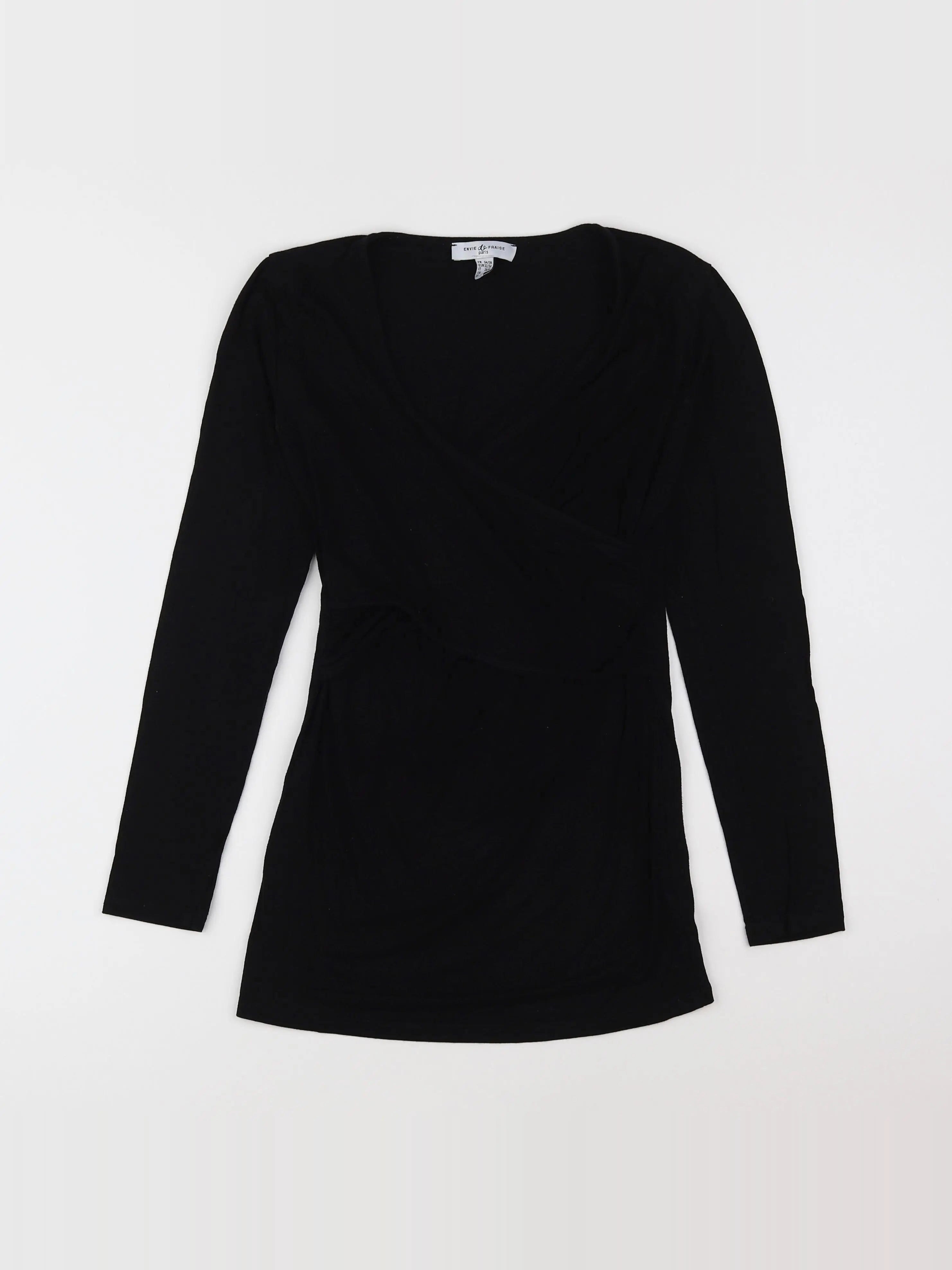 Envie de fraise - tee-shirt grossesse, allaitement, grossesse, allaitement noir - 34 à 36