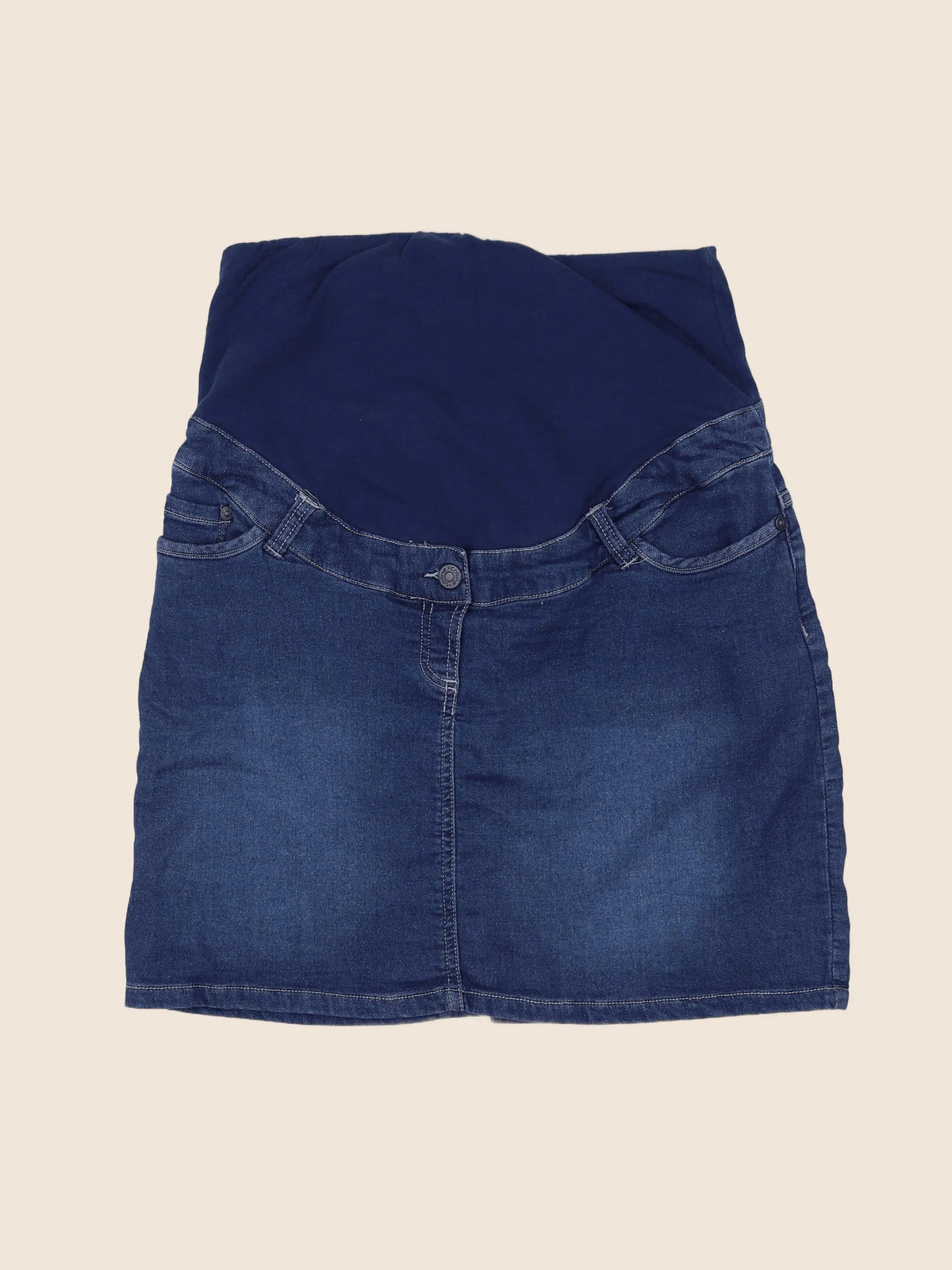 Vertbaudet - jupe grossesse bleu - 38