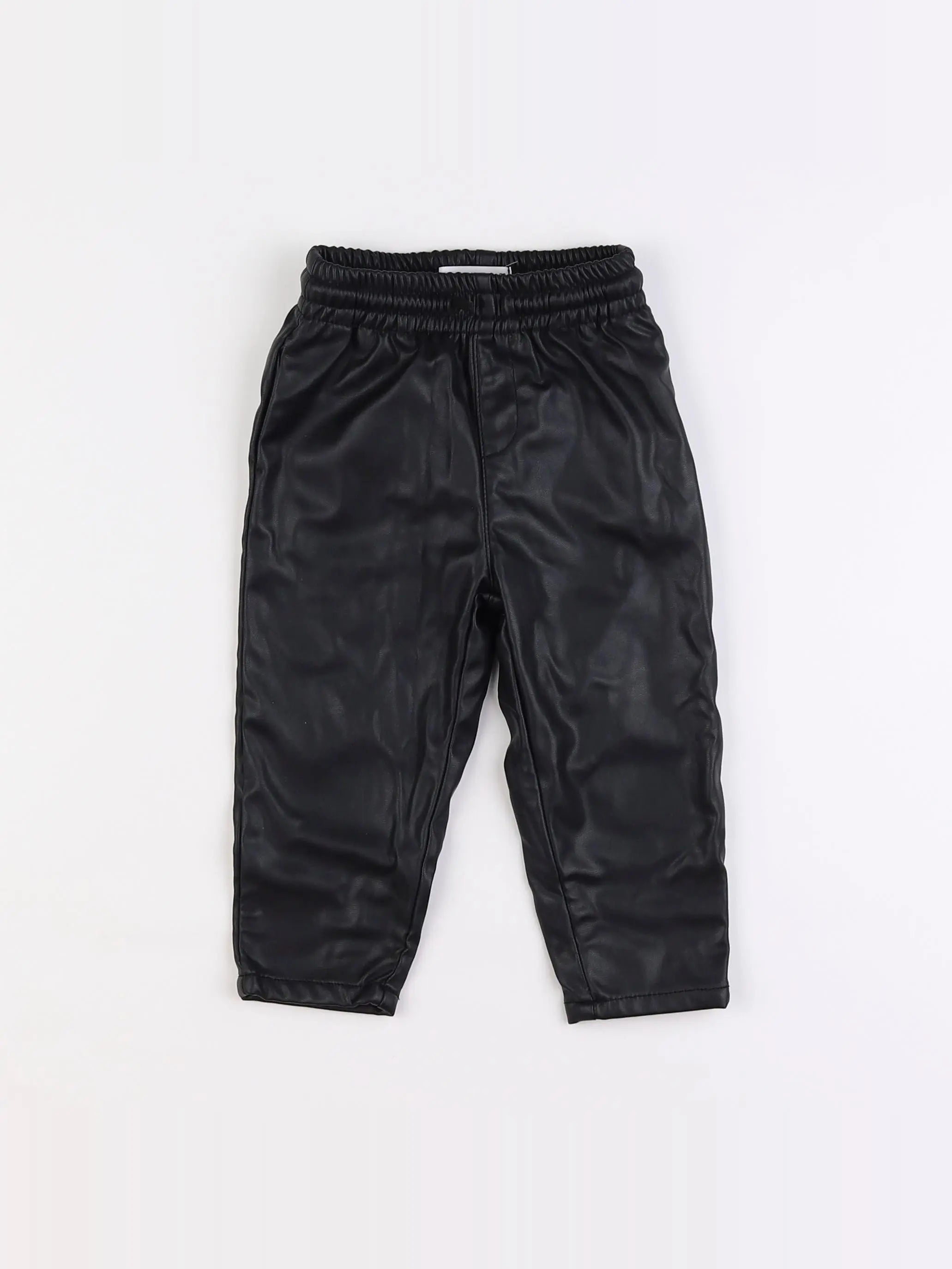Zara - pantalon noir - 12/18 mois