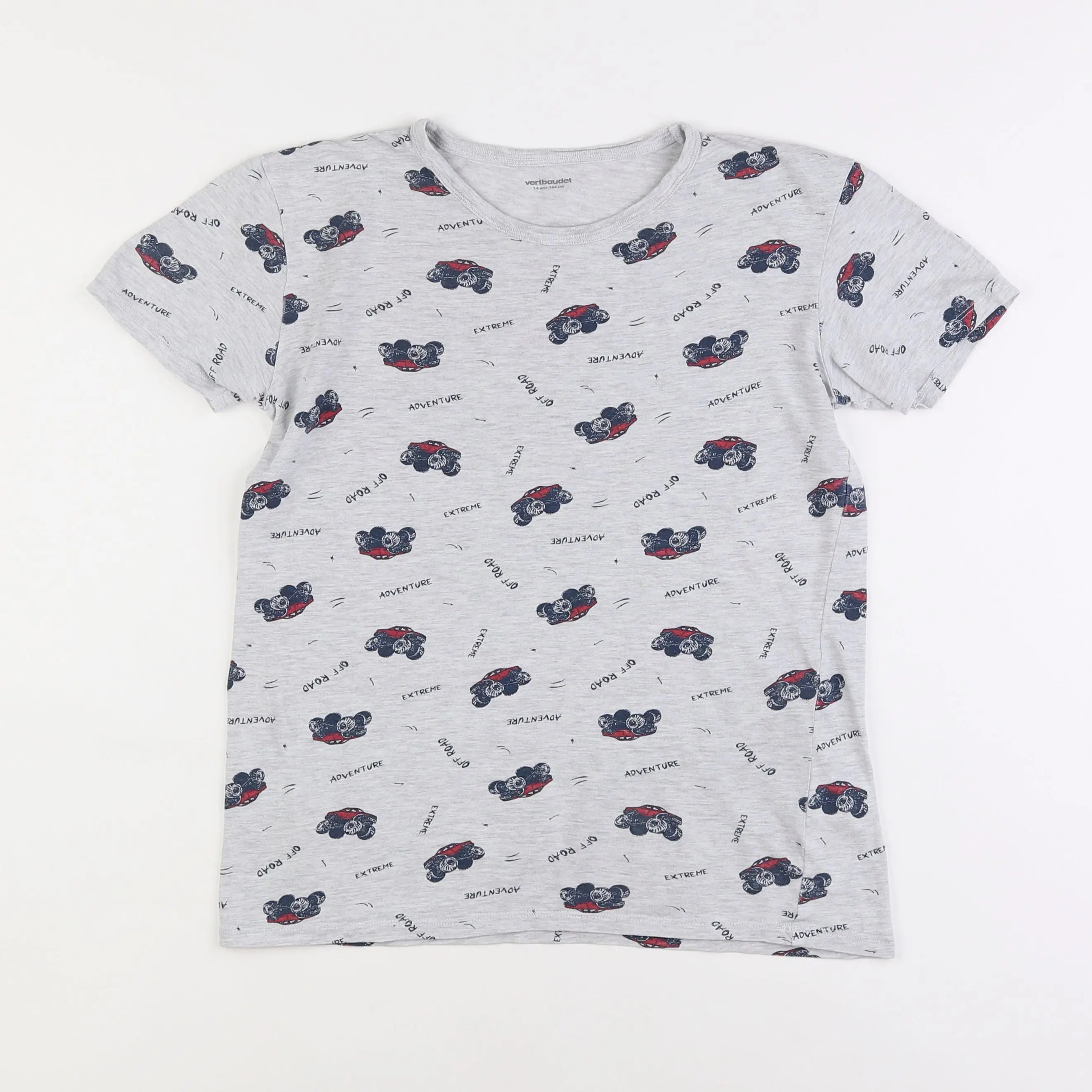 Vertbaudet - tee-shirt multicolore - 14 ans