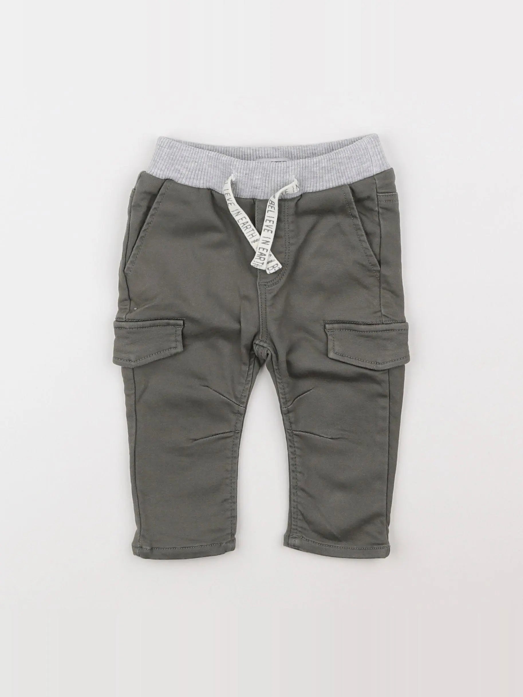 IKKS - pantalon vert - 6 mois