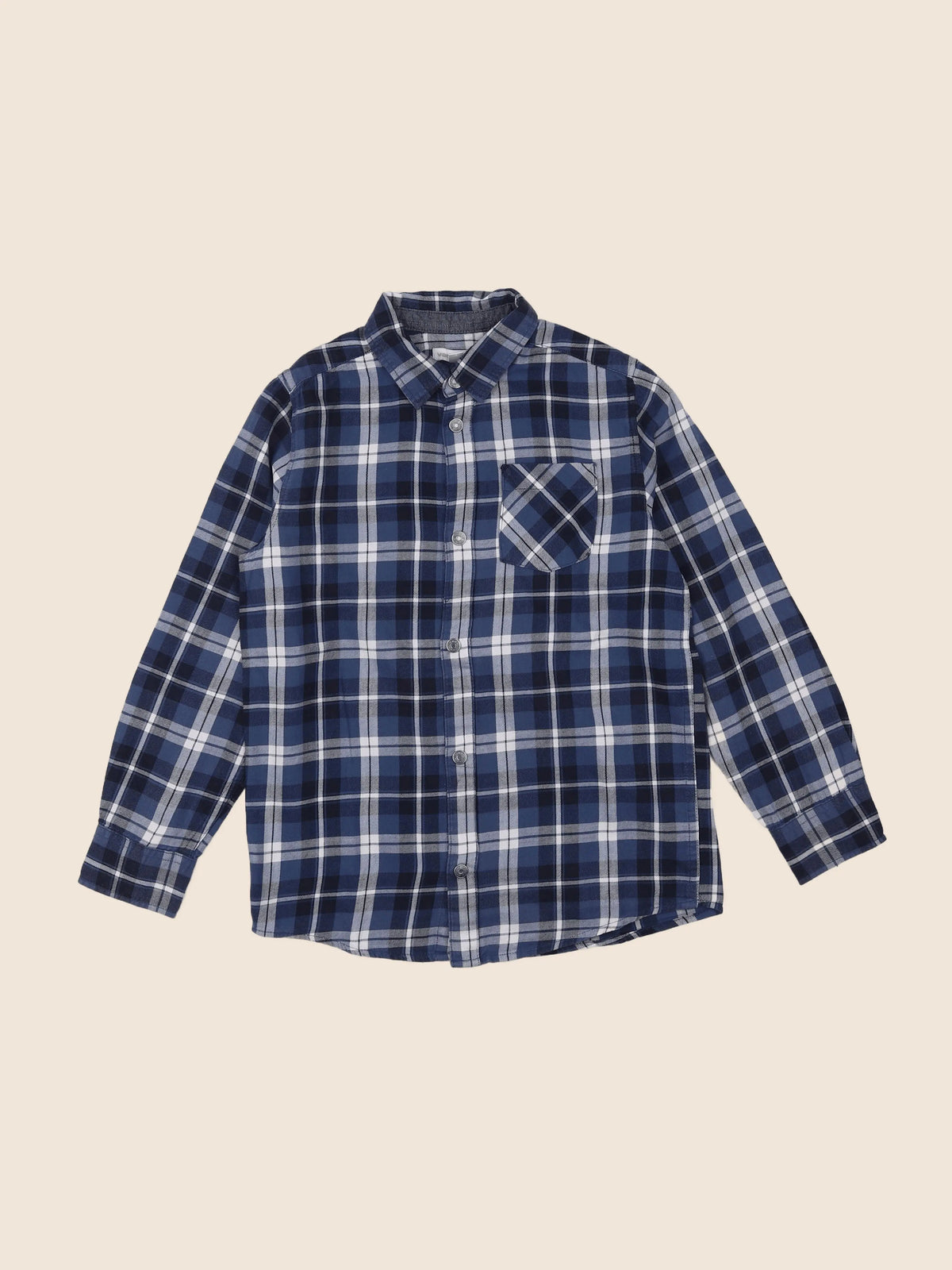 Vertbaudet - chemise bleu - 10 ans