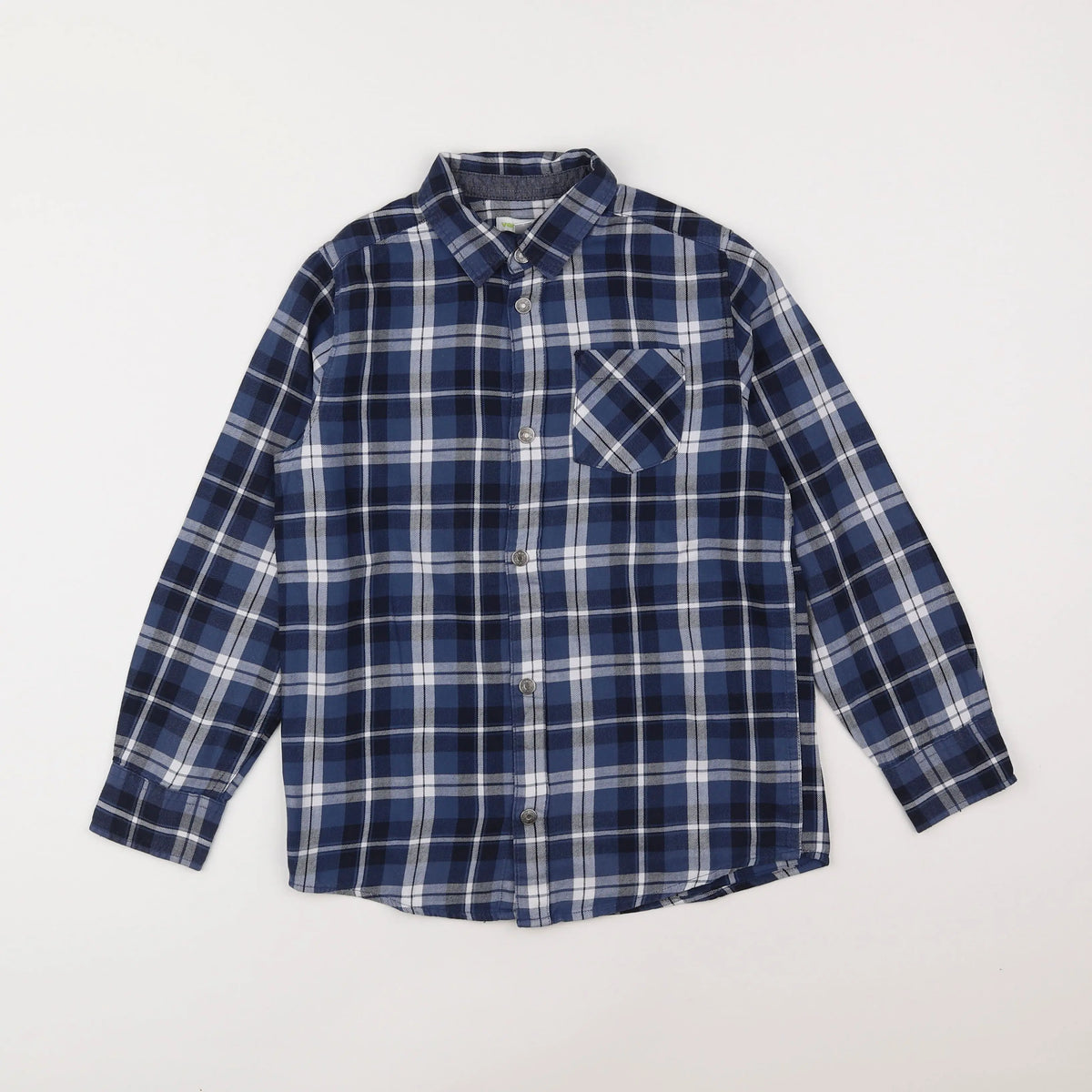 Vertbaudet - chemise bleu - 10 ans