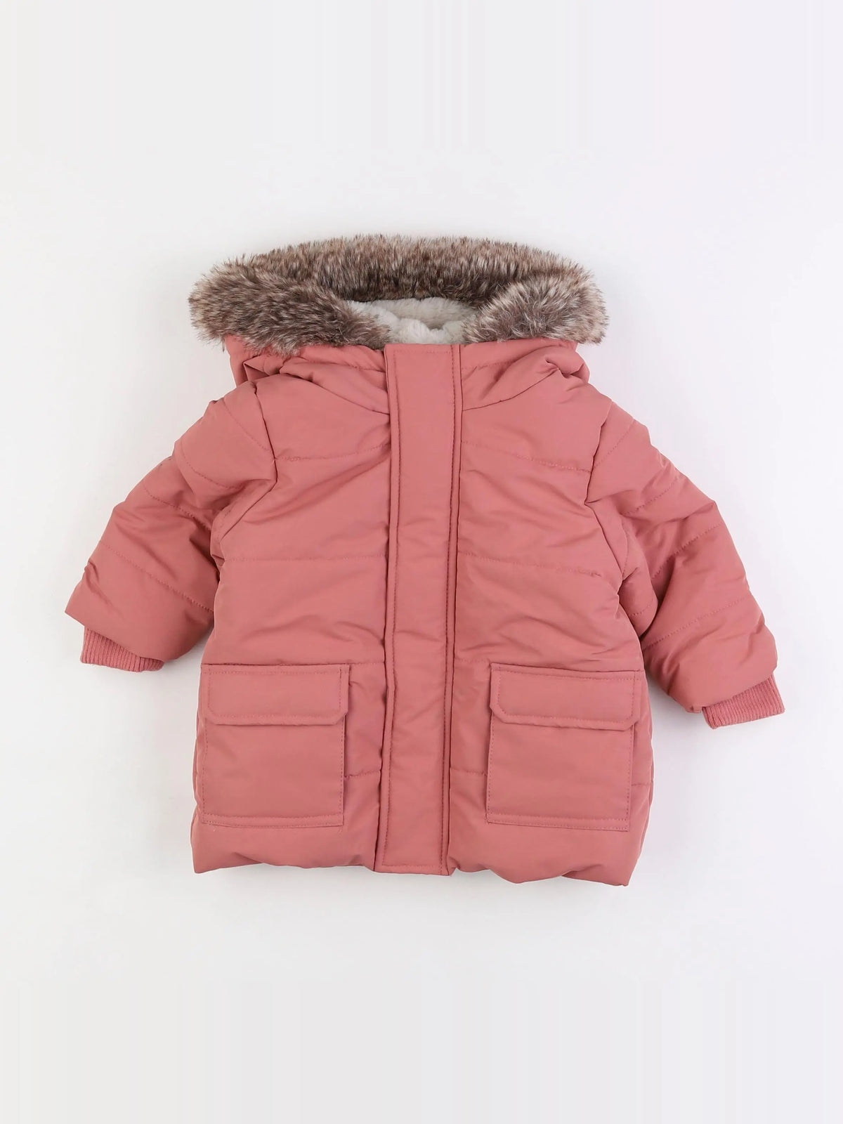 Boutchou - parka rose - 12 mois