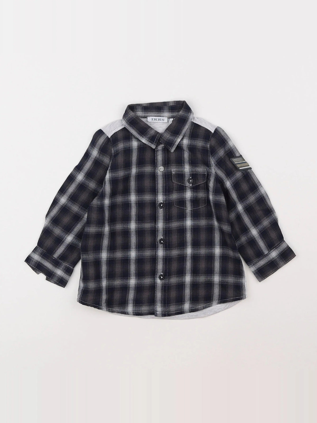 IKKS - chemise gris - 12 mois