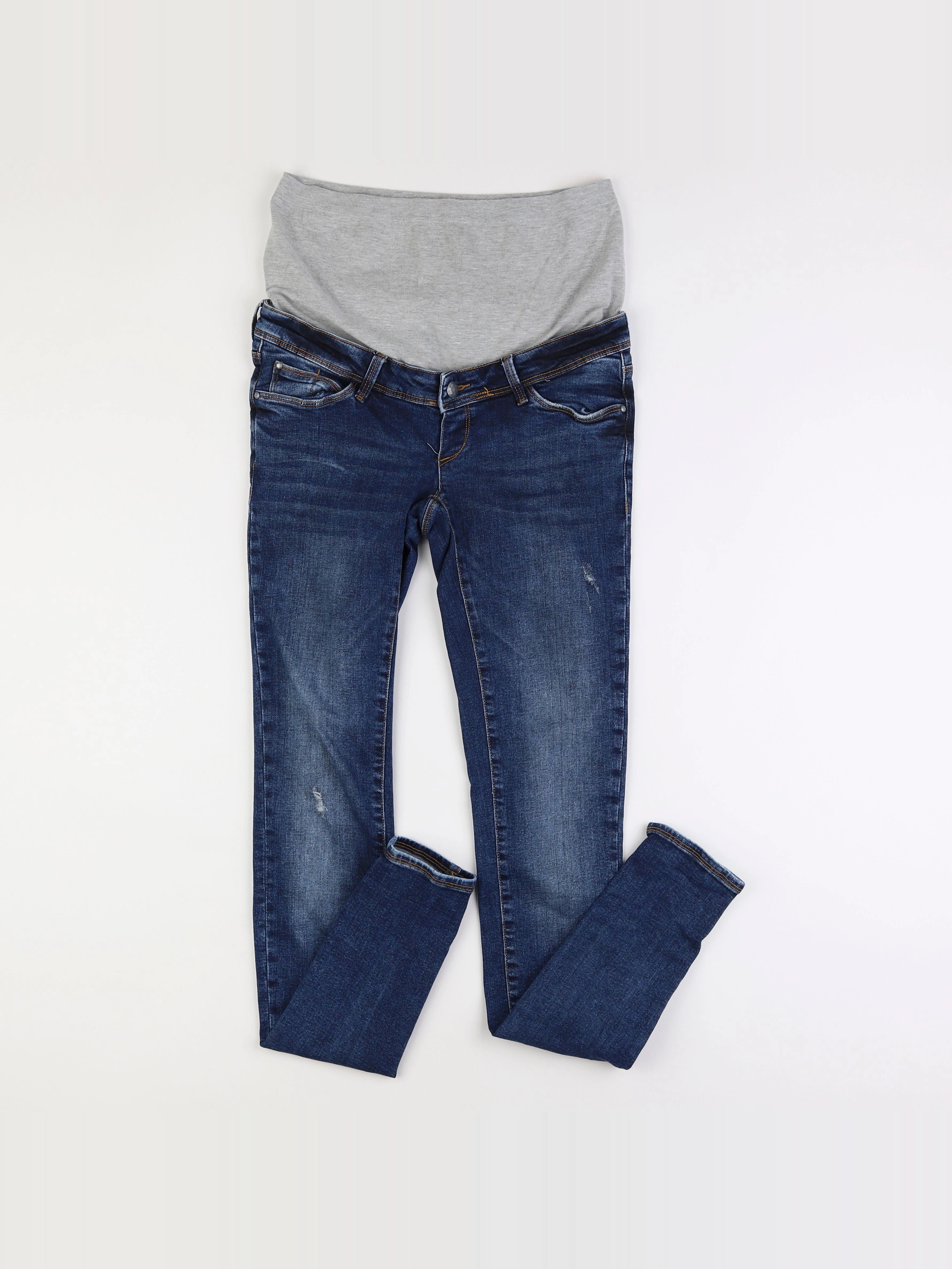 Mamalicious - jean grossesse bleu - 34