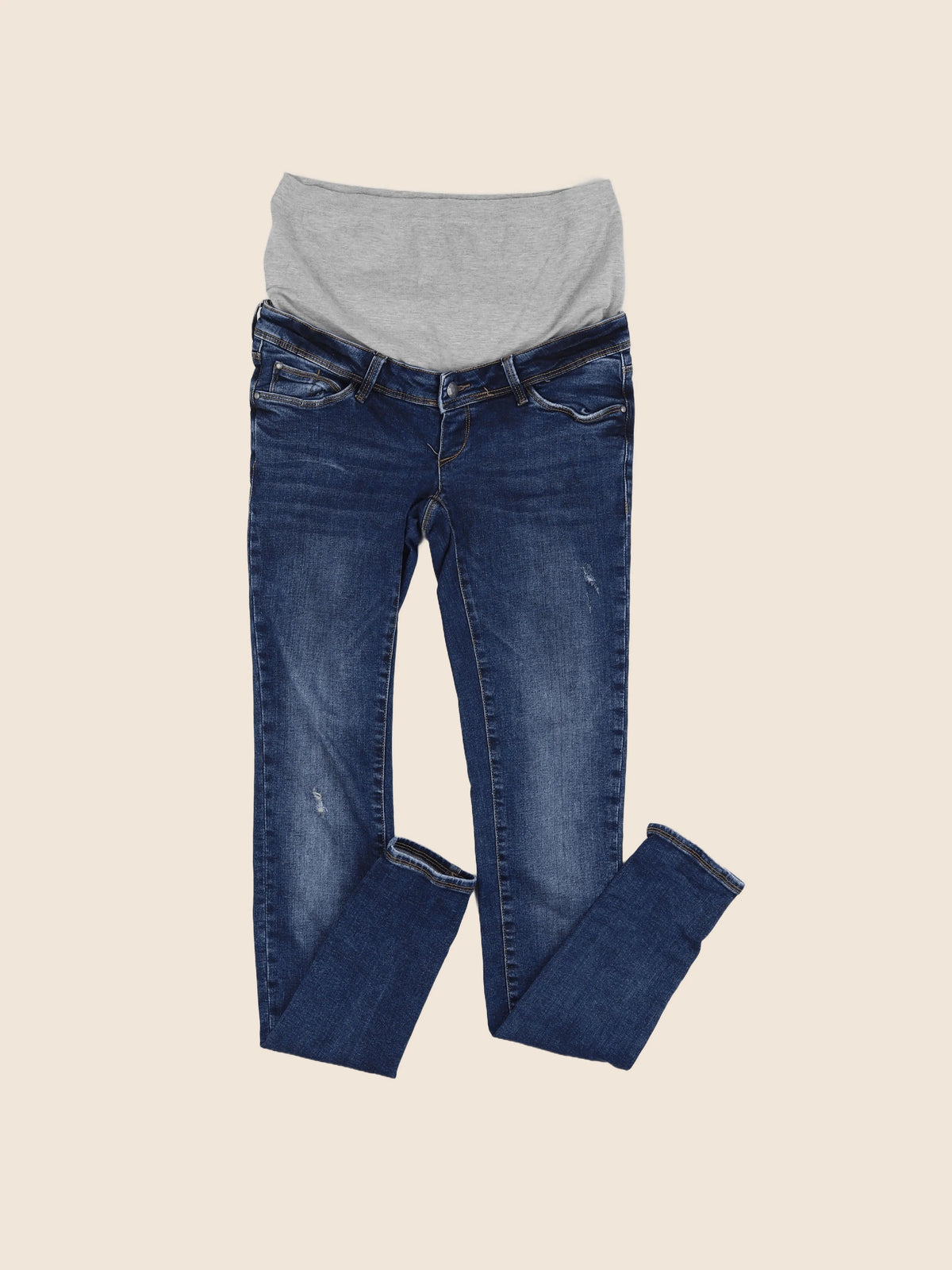 Mamalicious - jean grossesse bleu - 34