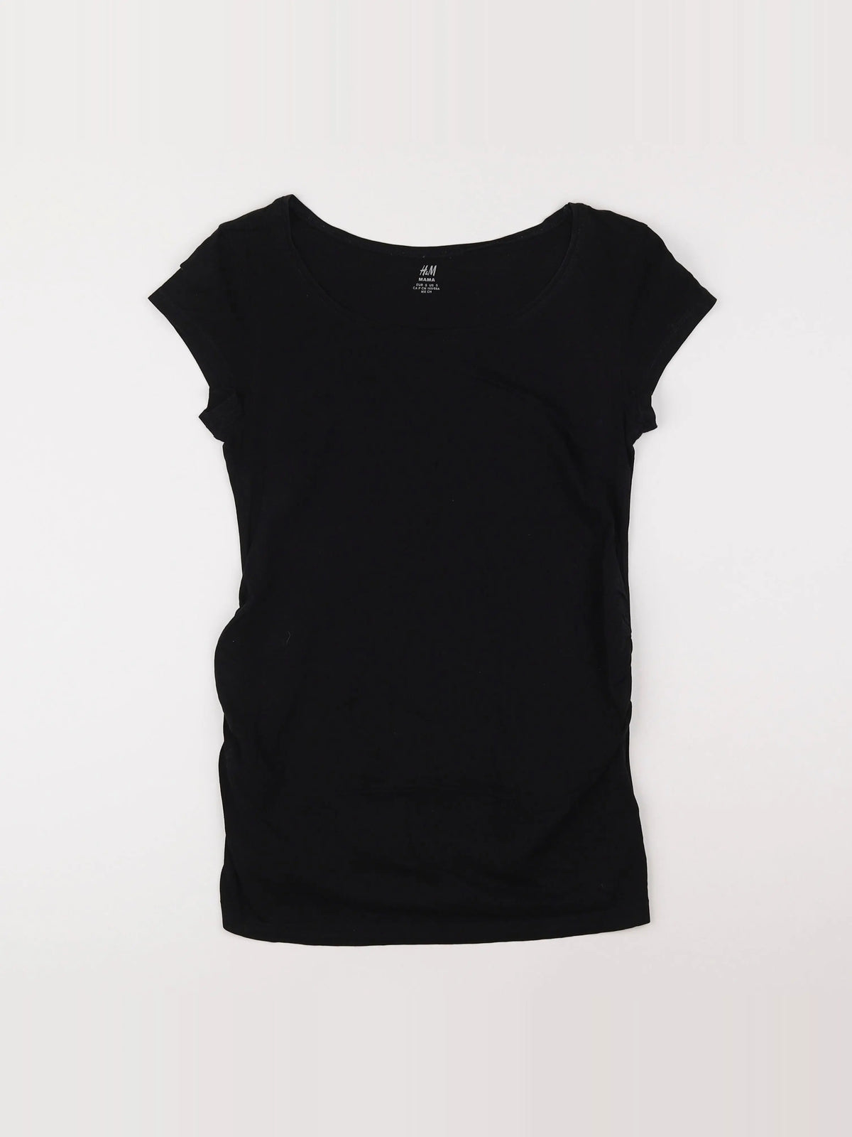 H&M - tee-shirt grossesse noir - 36 à 38