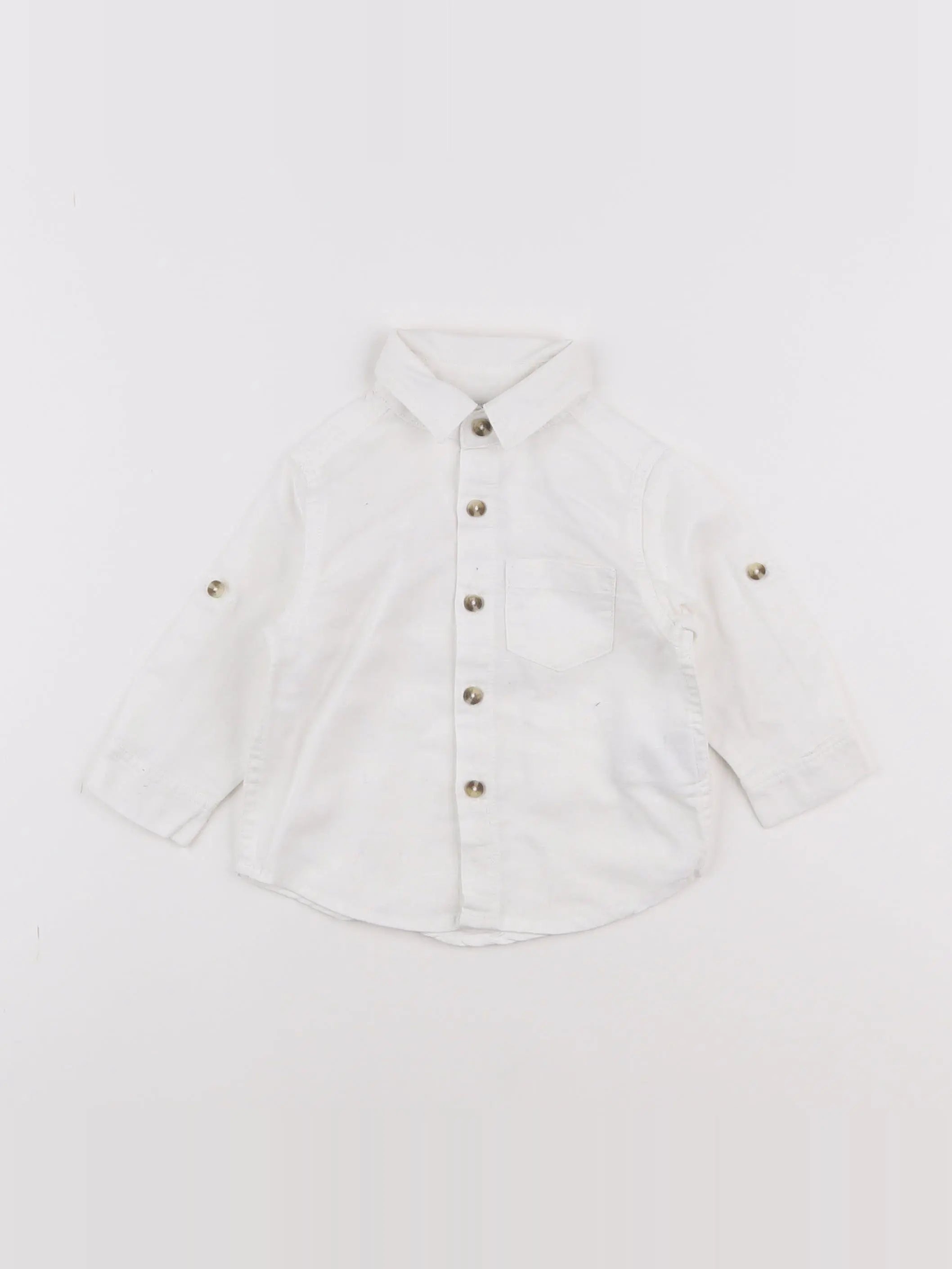 Cyrillus - chemise blanc - 6 mois