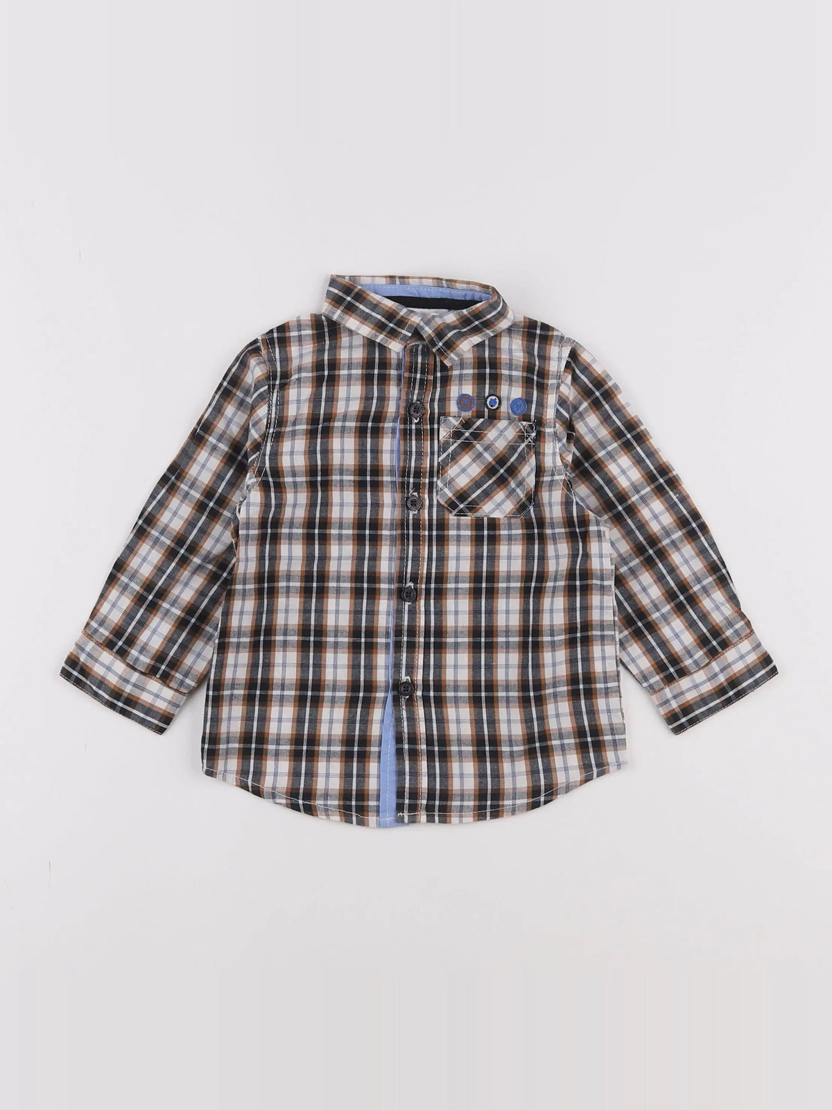 Cadet Rousselle - chemise multicolore - 12 mois