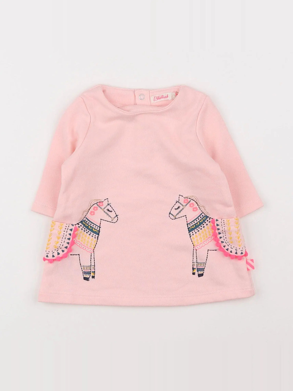Billie Blush - robe rose - 3 mois