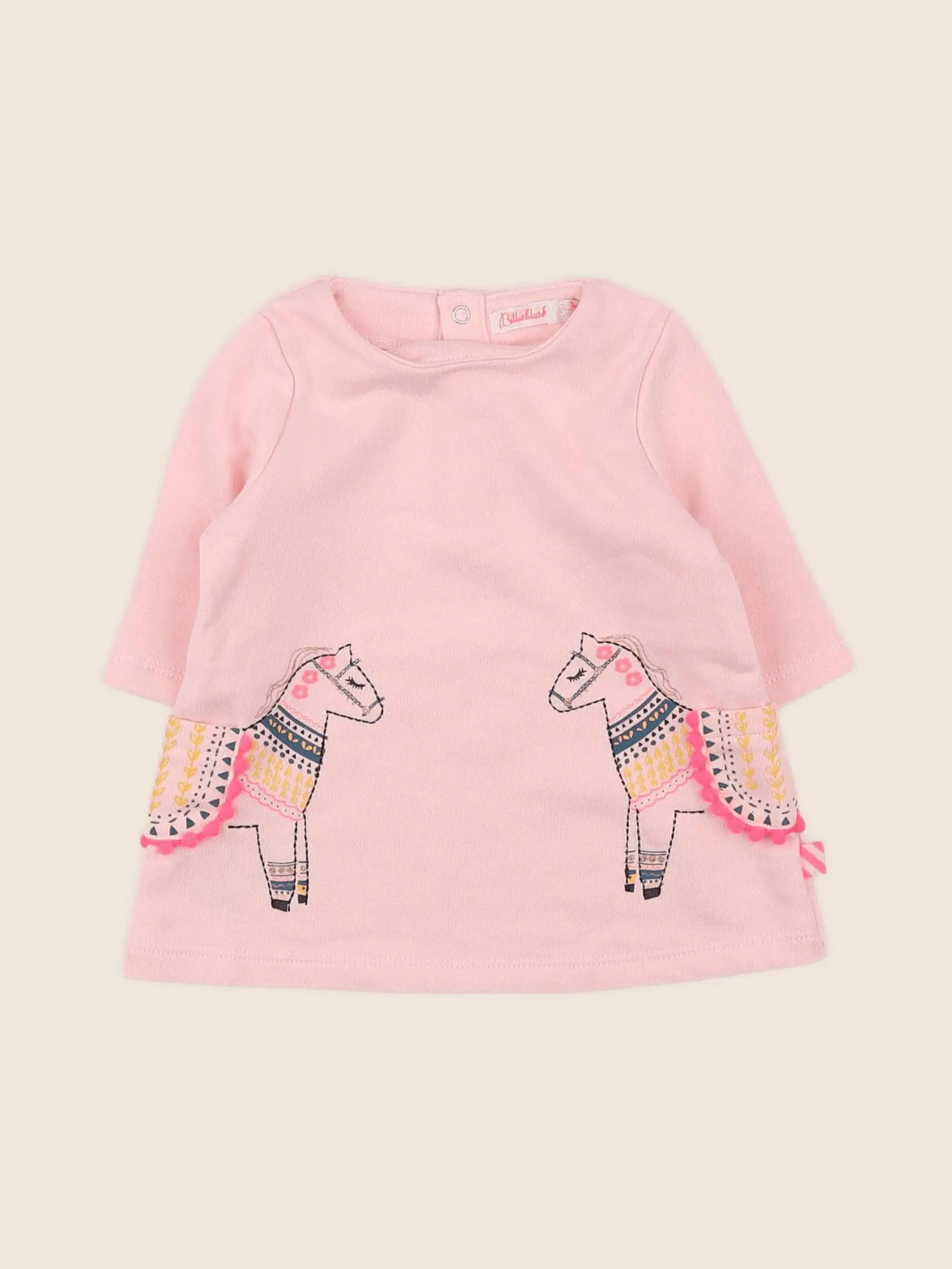 Billie Blush - robe rose - 3 mois