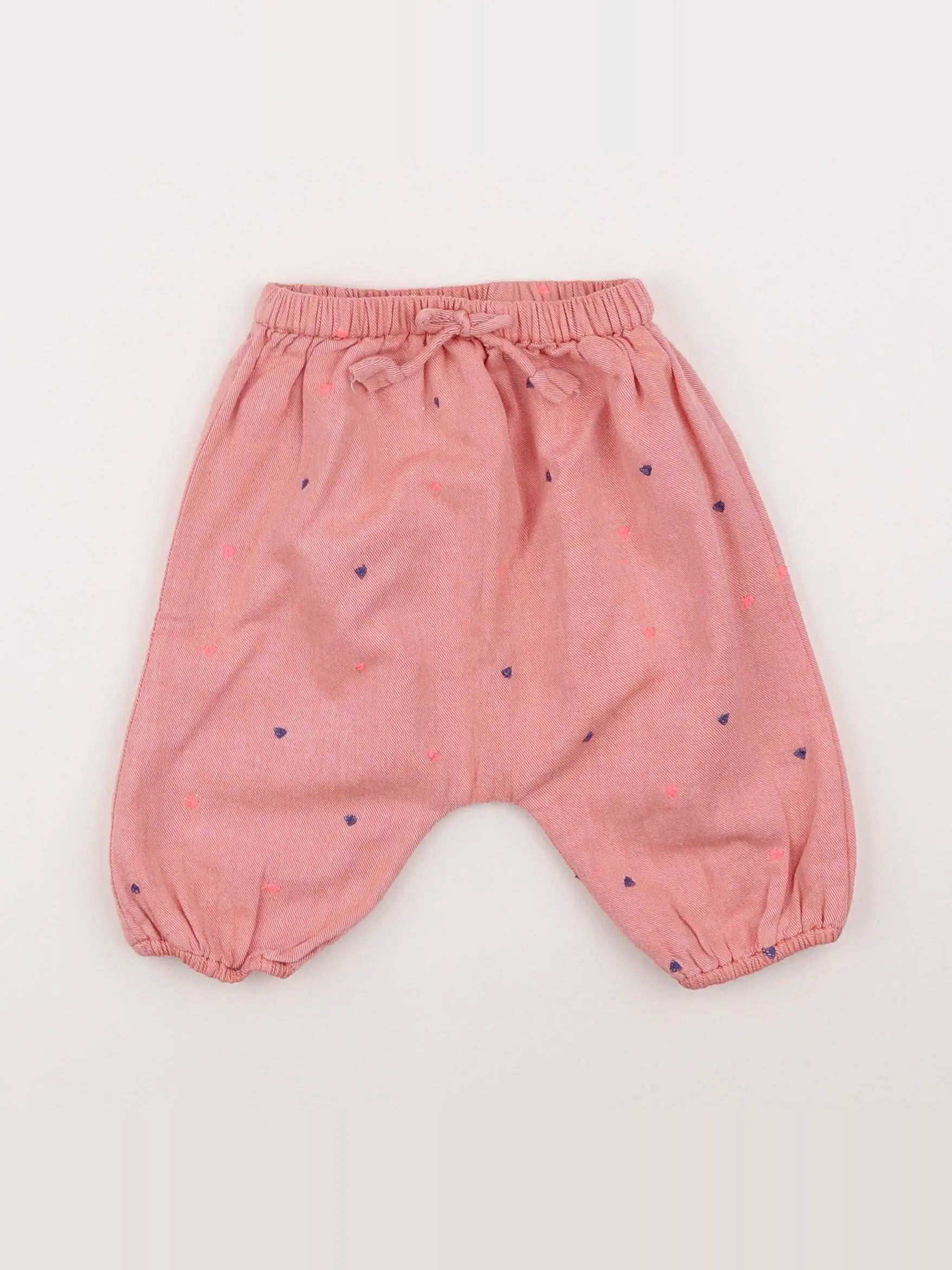 Bonheur du jour - pantalon rose - 6 mois