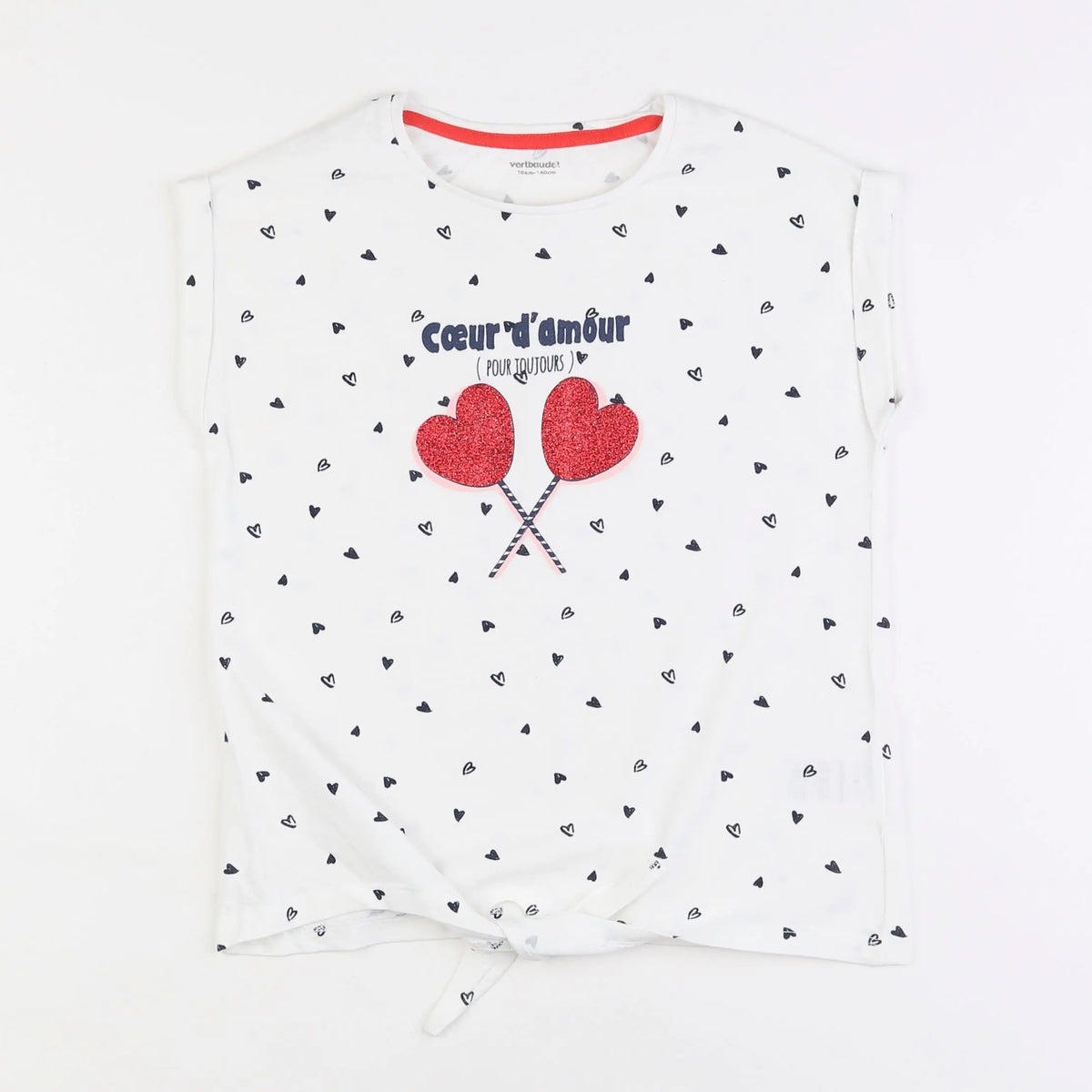 Vertbaudet - tee-shirt multicolore - 10 ans