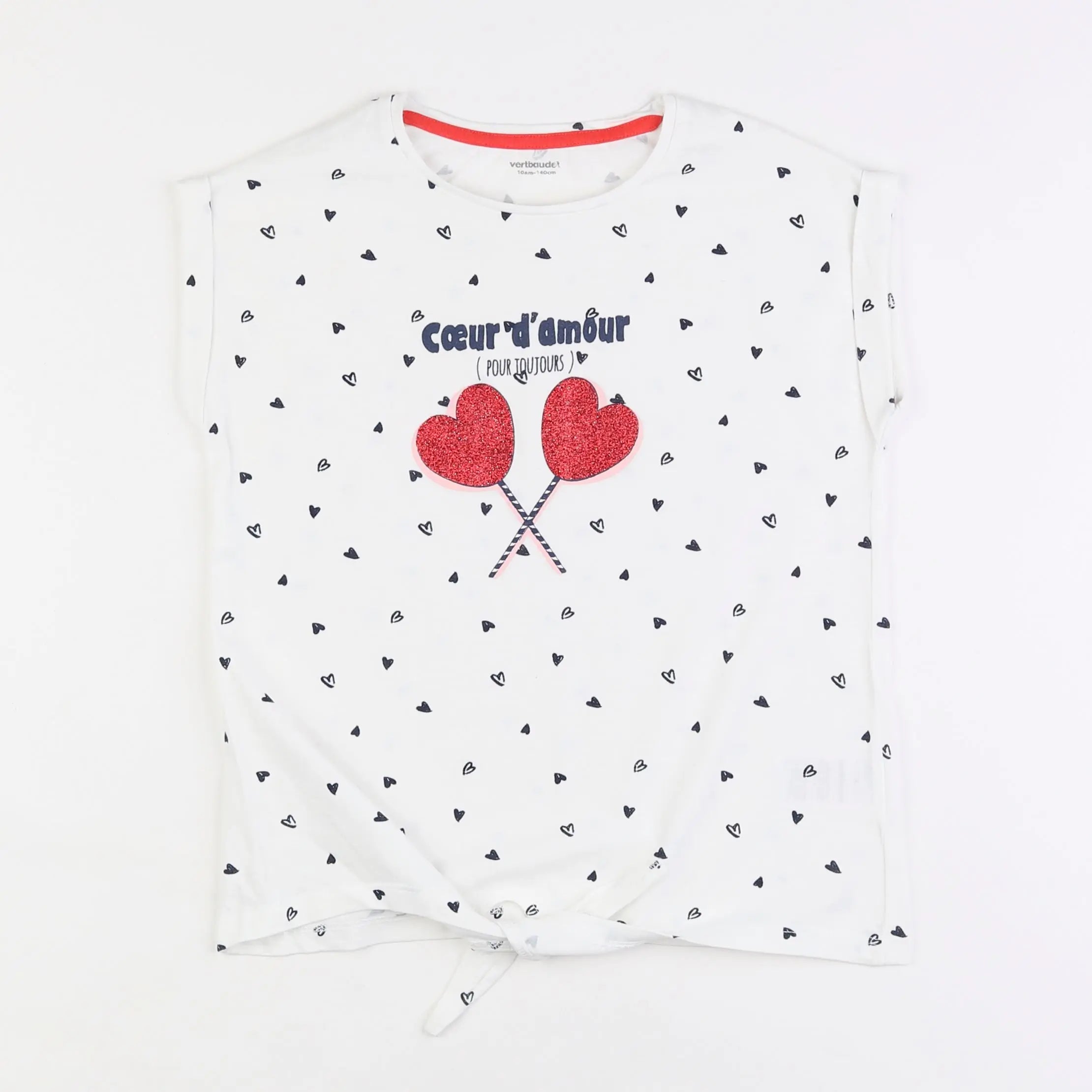Vertbaudet - tee-shirt multicolore - 10 ans