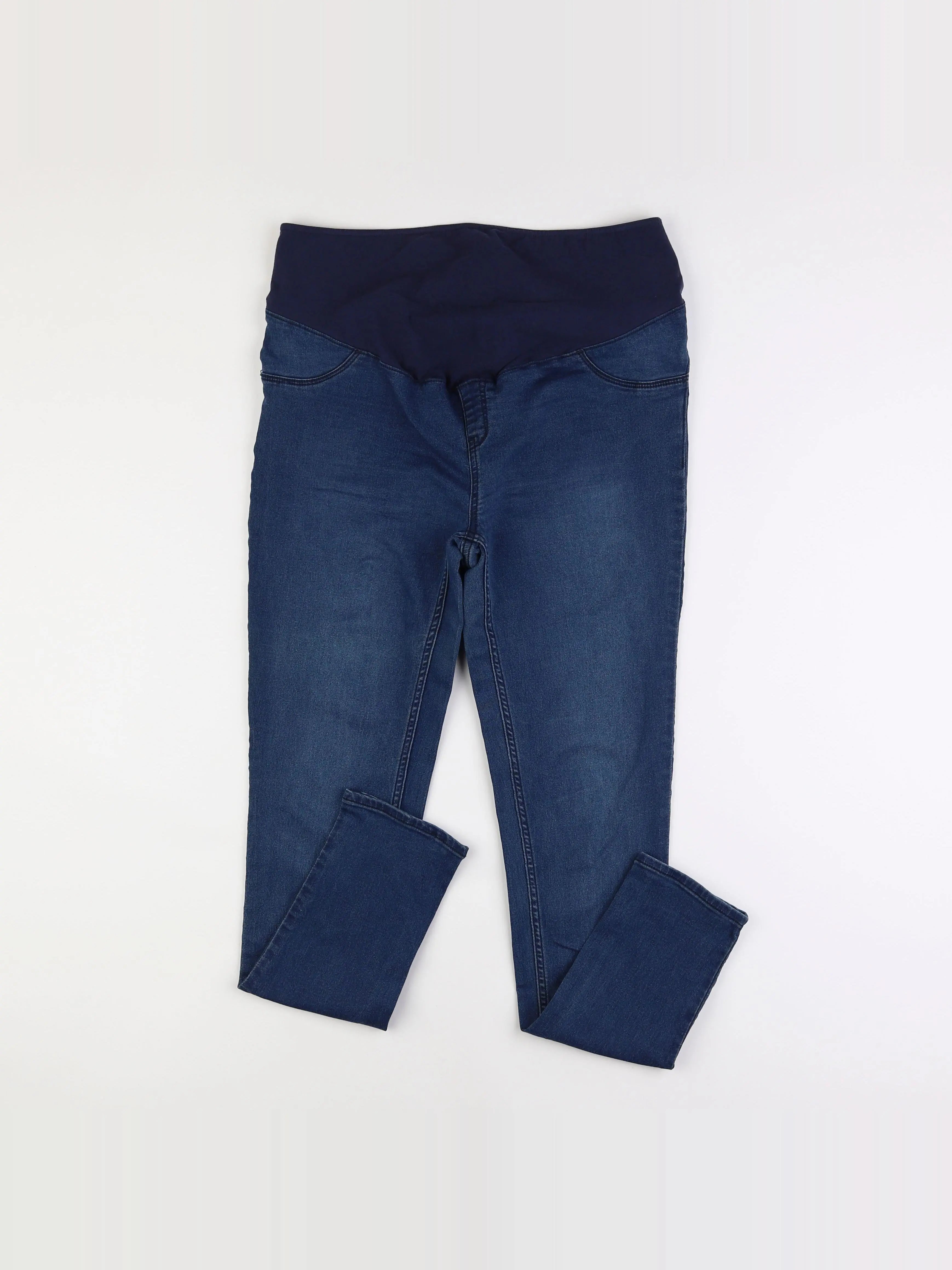 Kiabi - jean grossesse bleu - 42