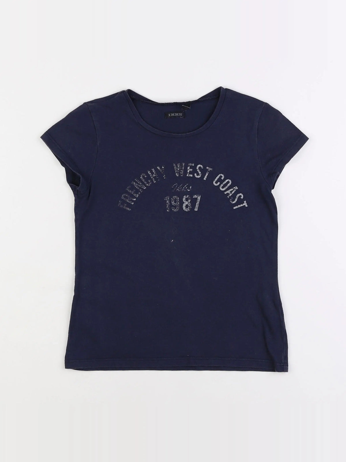 IKKS - tee-shirt bleu - 8 ans