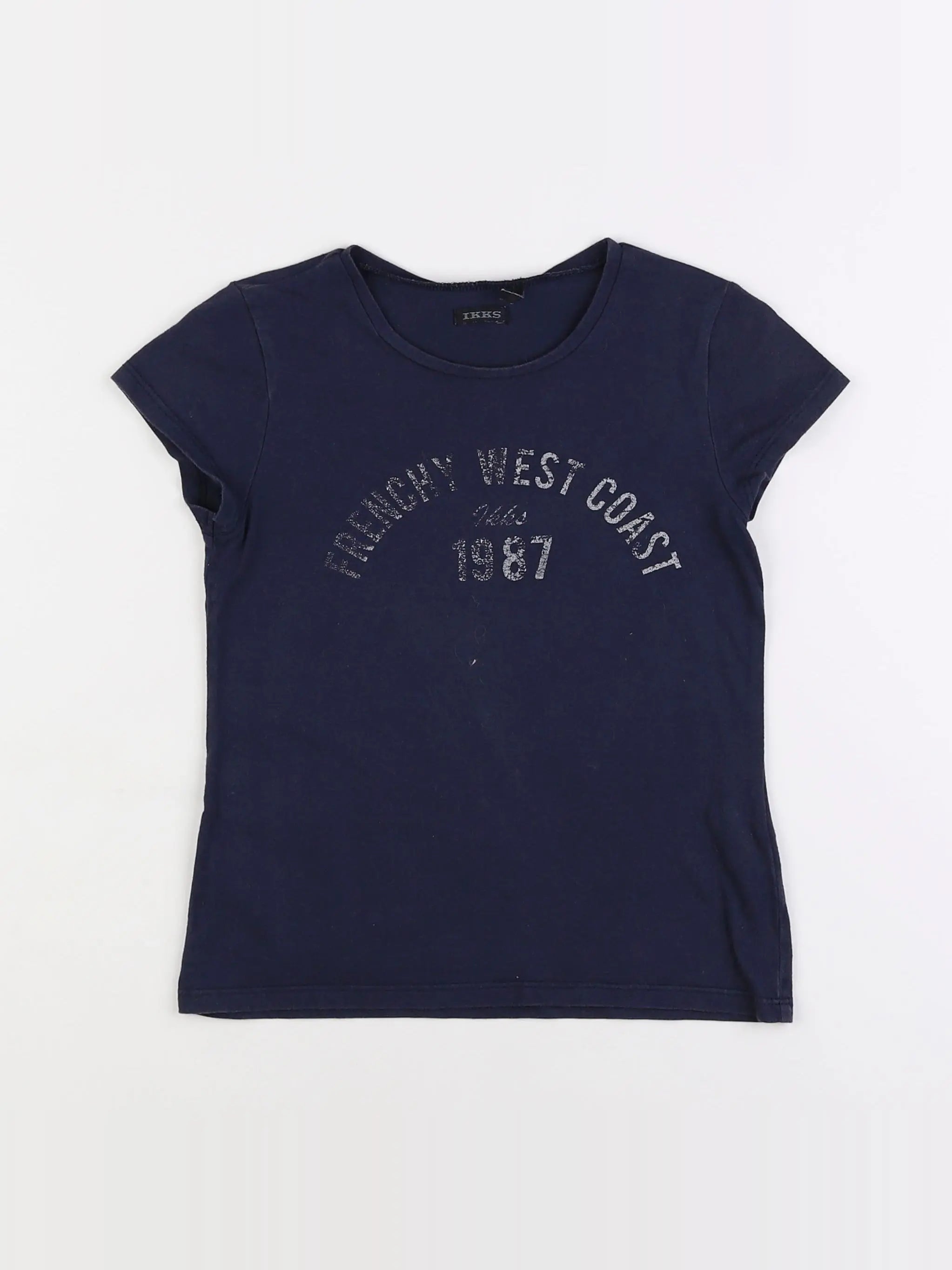 IKKS - tee-shirt bleu - 8 ans