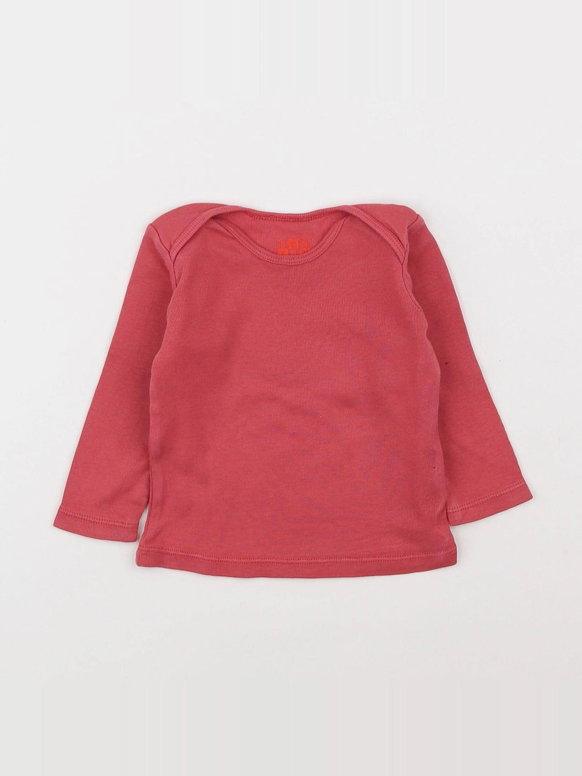Bonton - tee-shirt rose - 6 mois