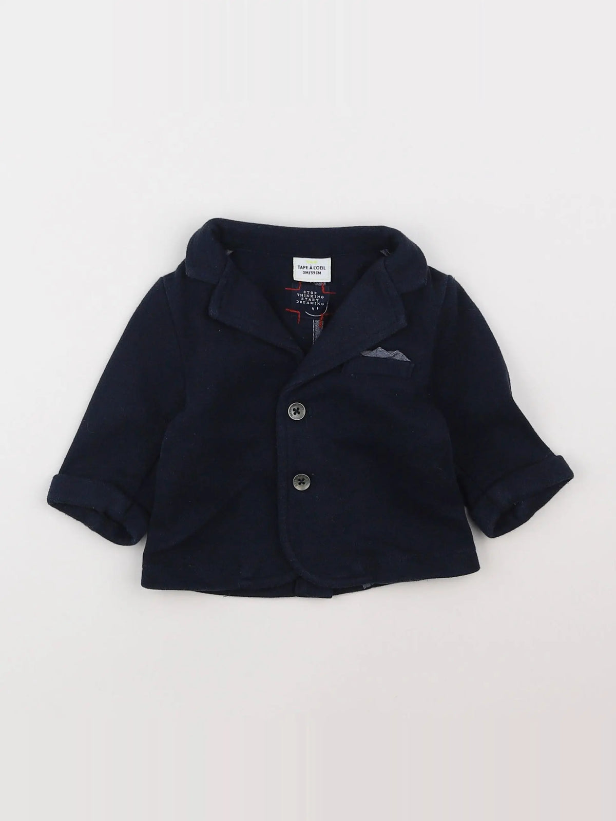 Tape à l'oeil - veste bleu - 3 mois