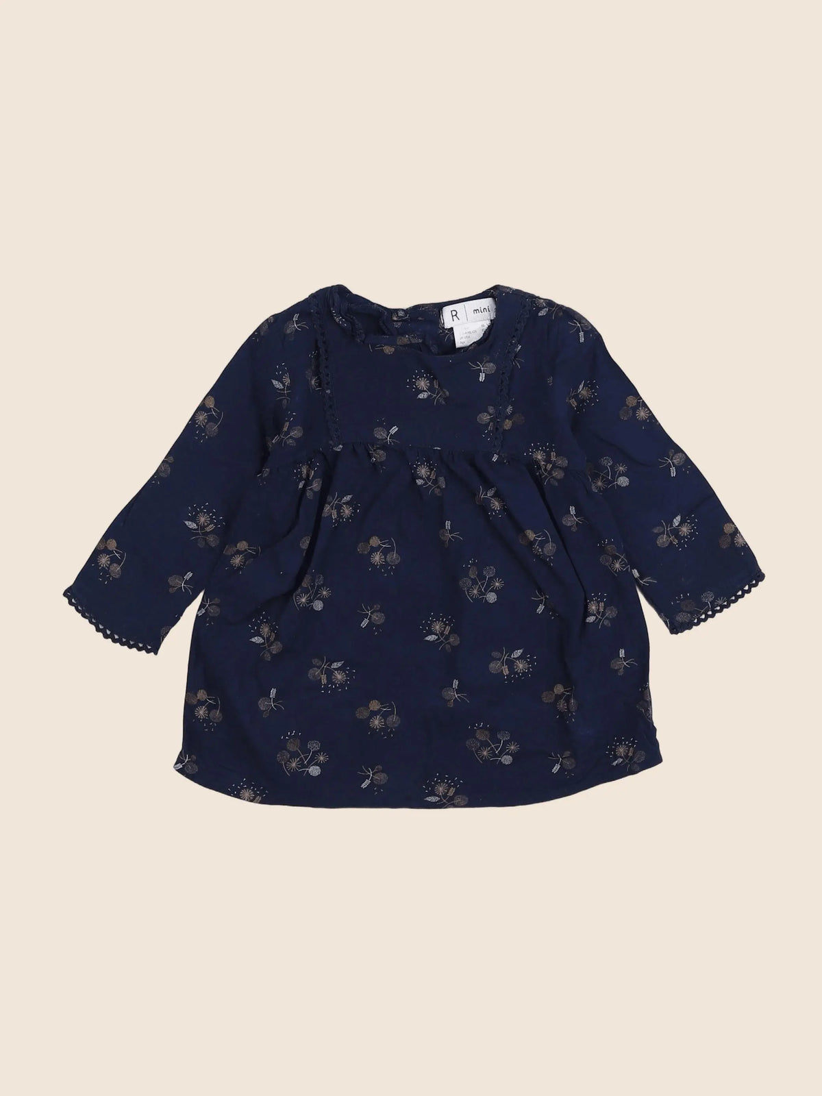 La Redoute - robe bleu - 3 mois