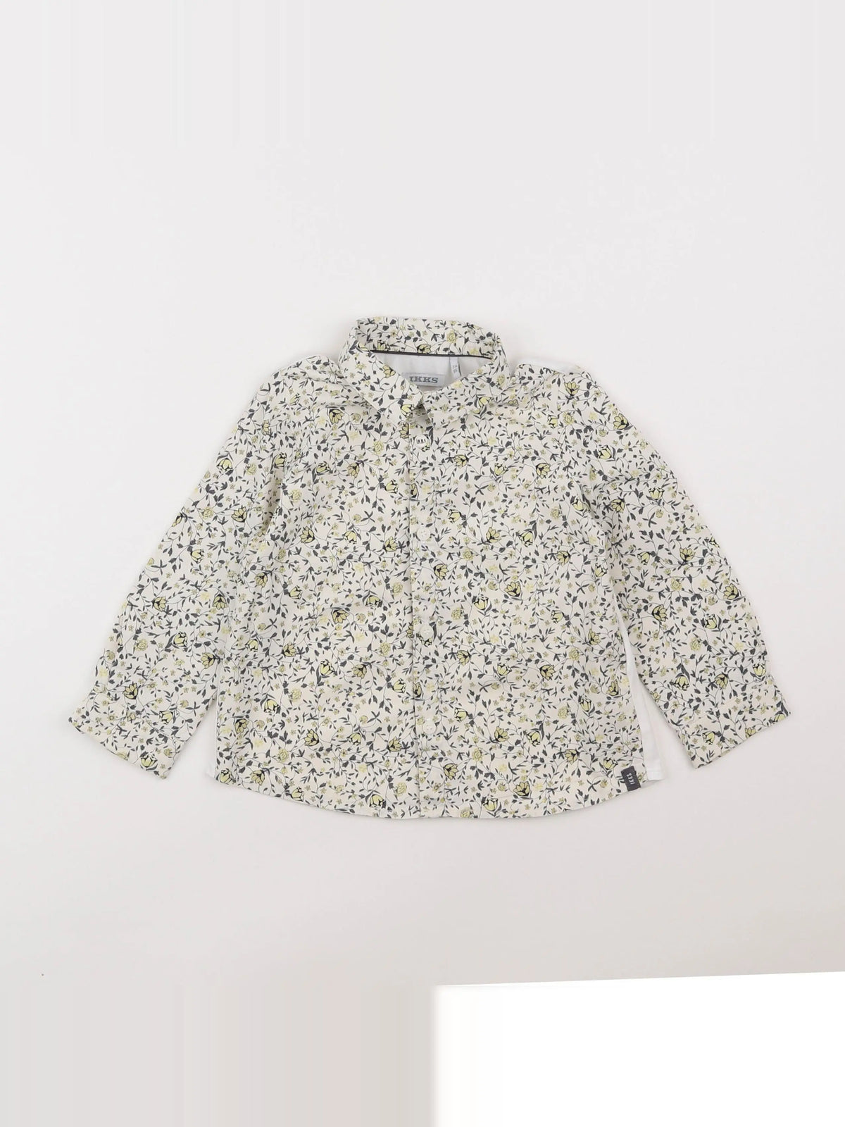 IKKS - chemise blanc, gris - 2 ans