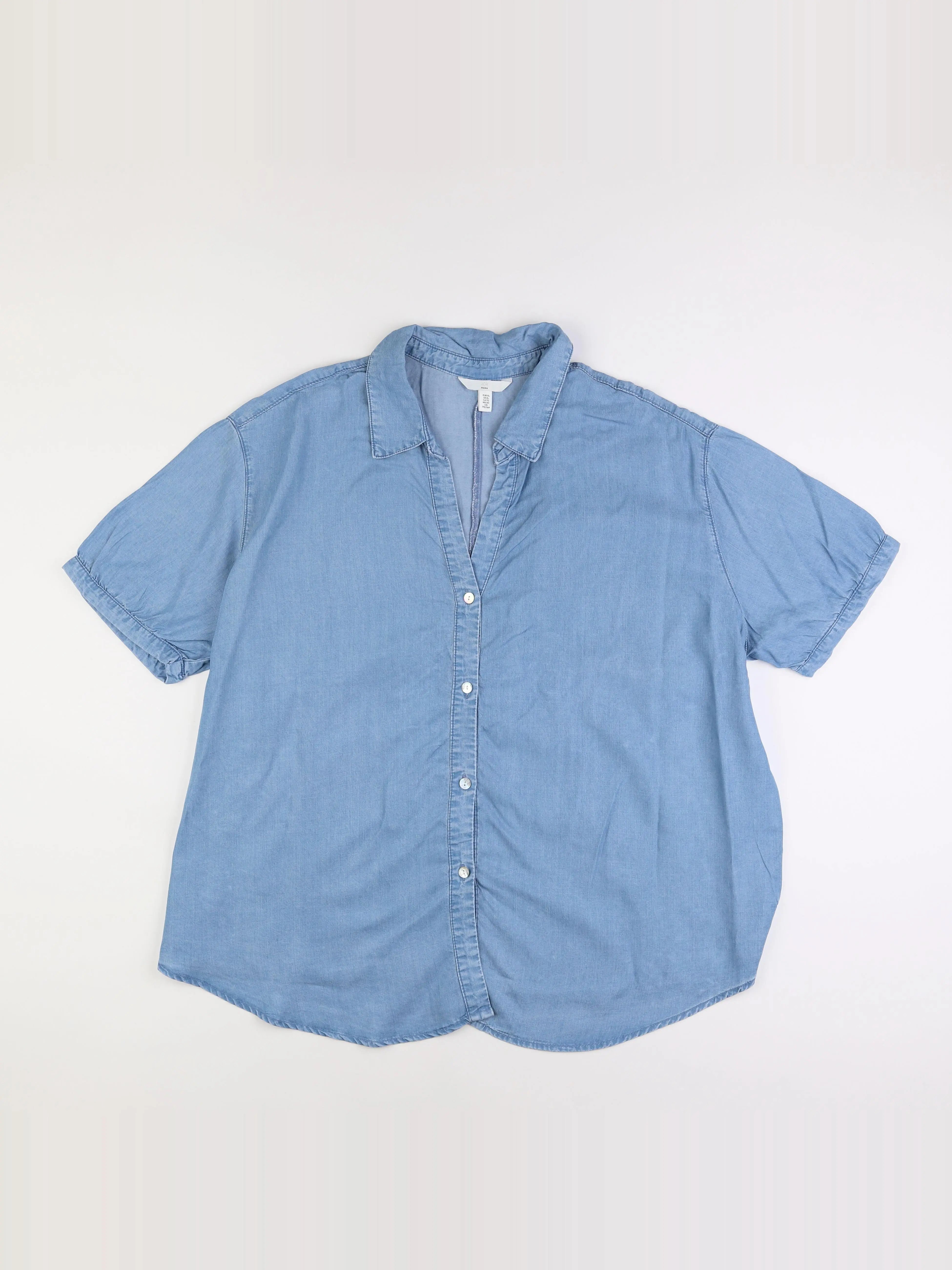 H&M - chemise bleu - 42