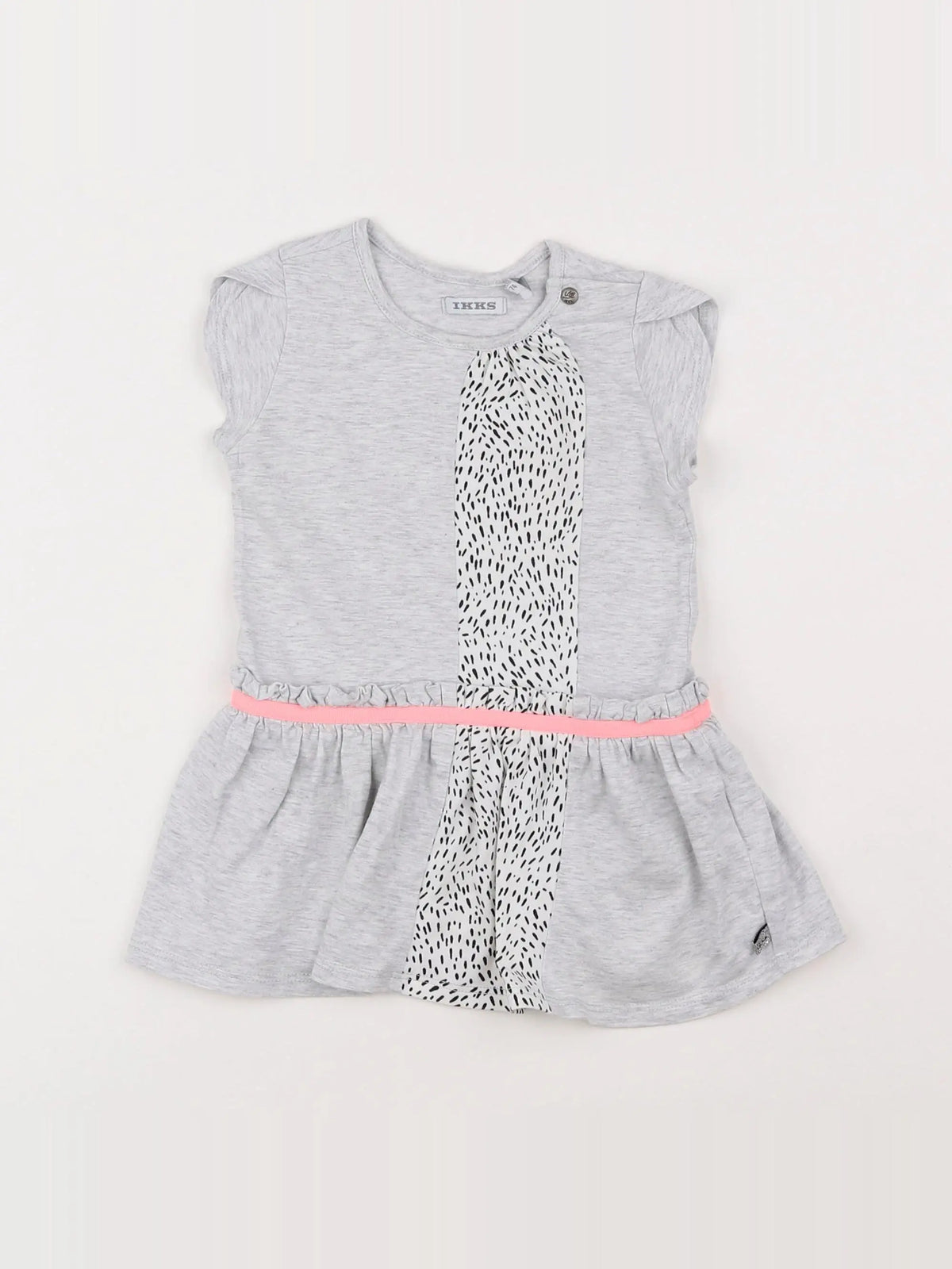 IKKS - robe gris - 12 mois